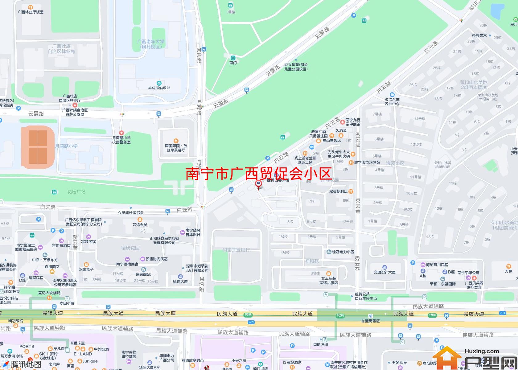 广西贸促会小区小区 - 户型网