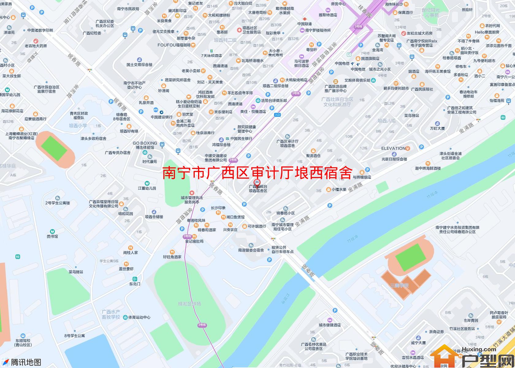 广西区审计厅埌西宿舍小区 - 户型网