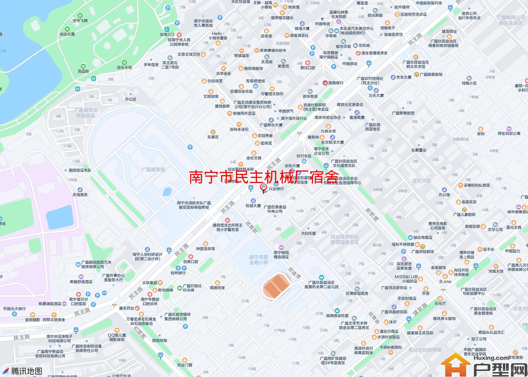 民主机械厂宿舍小区 - 户型网