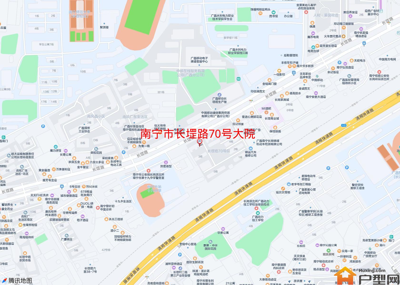 长堽路70号大院小区 - 户型网