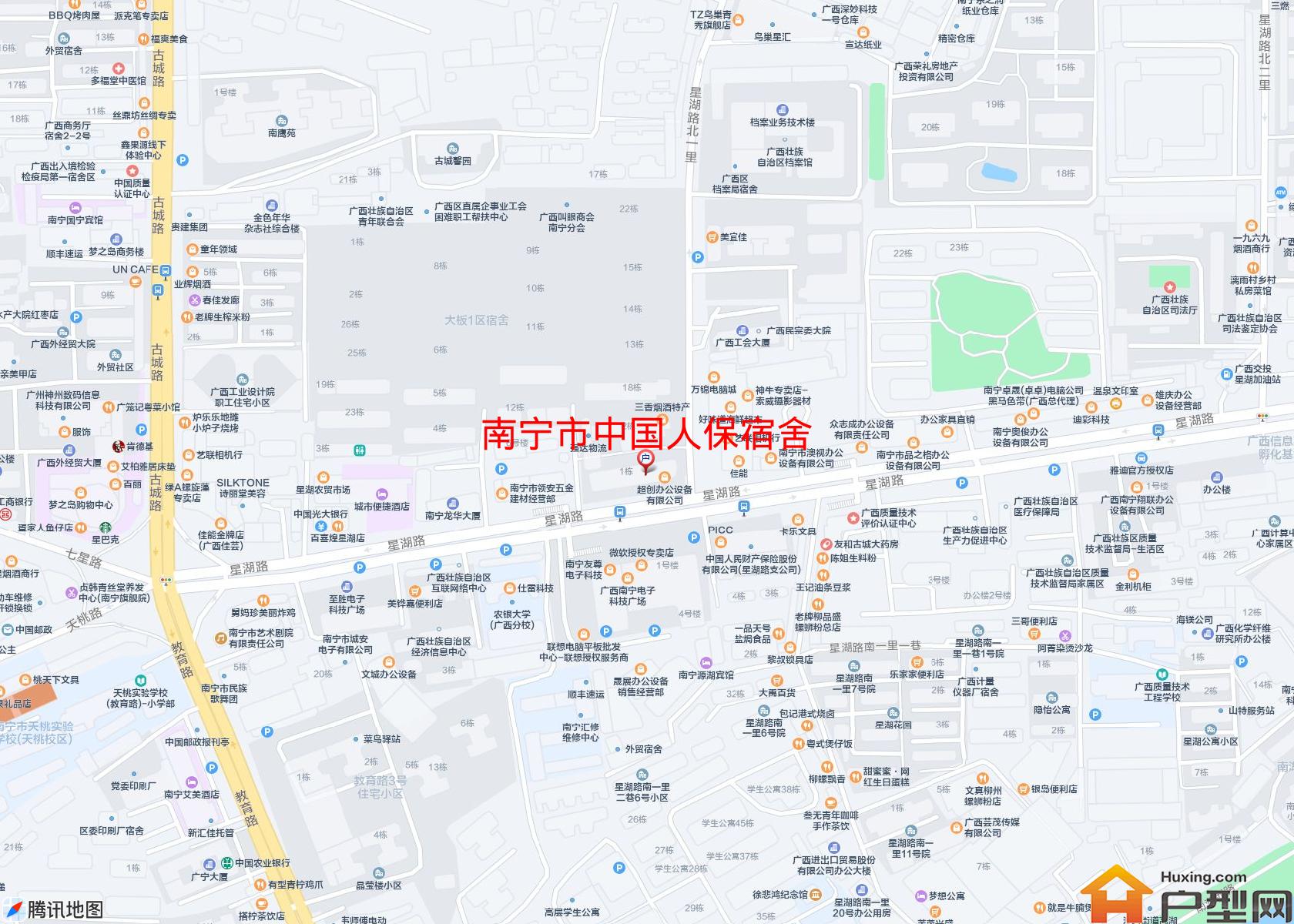 中国人保宿舍小区 - 户型网