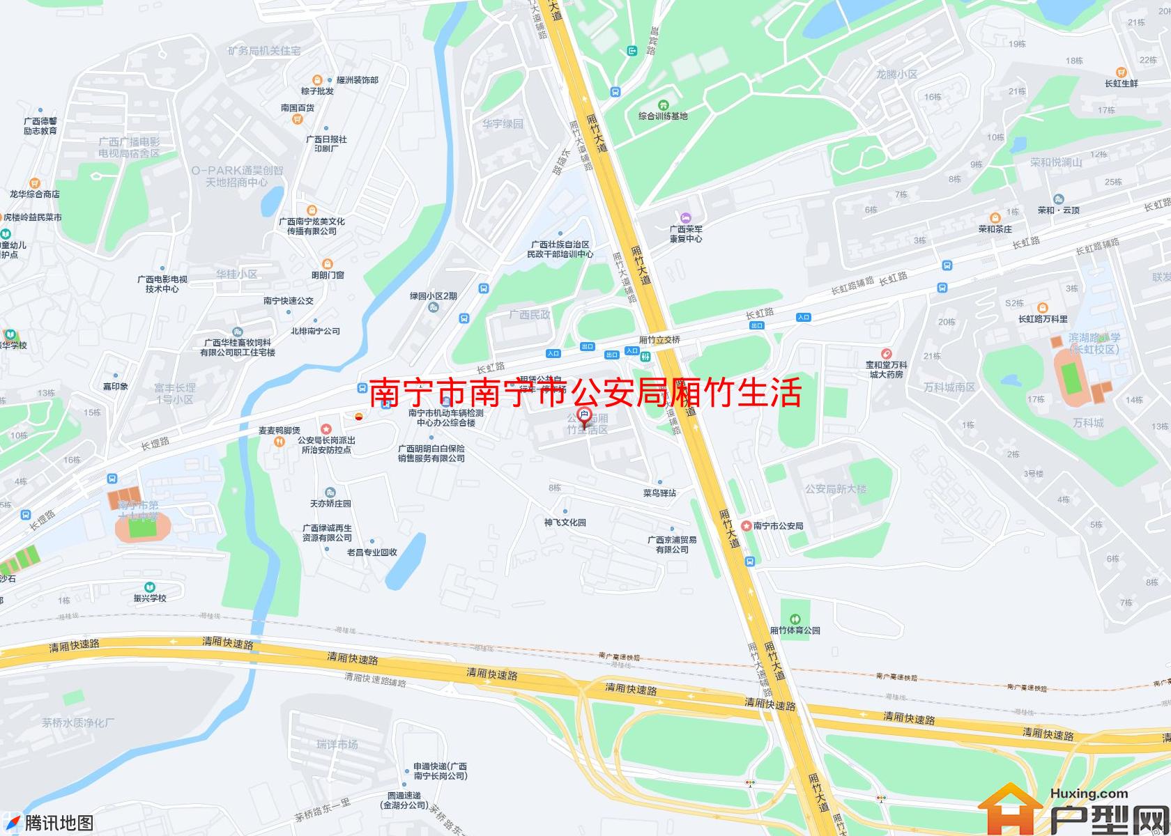 南宁市公安局厢竹生活区小区 - 户型网