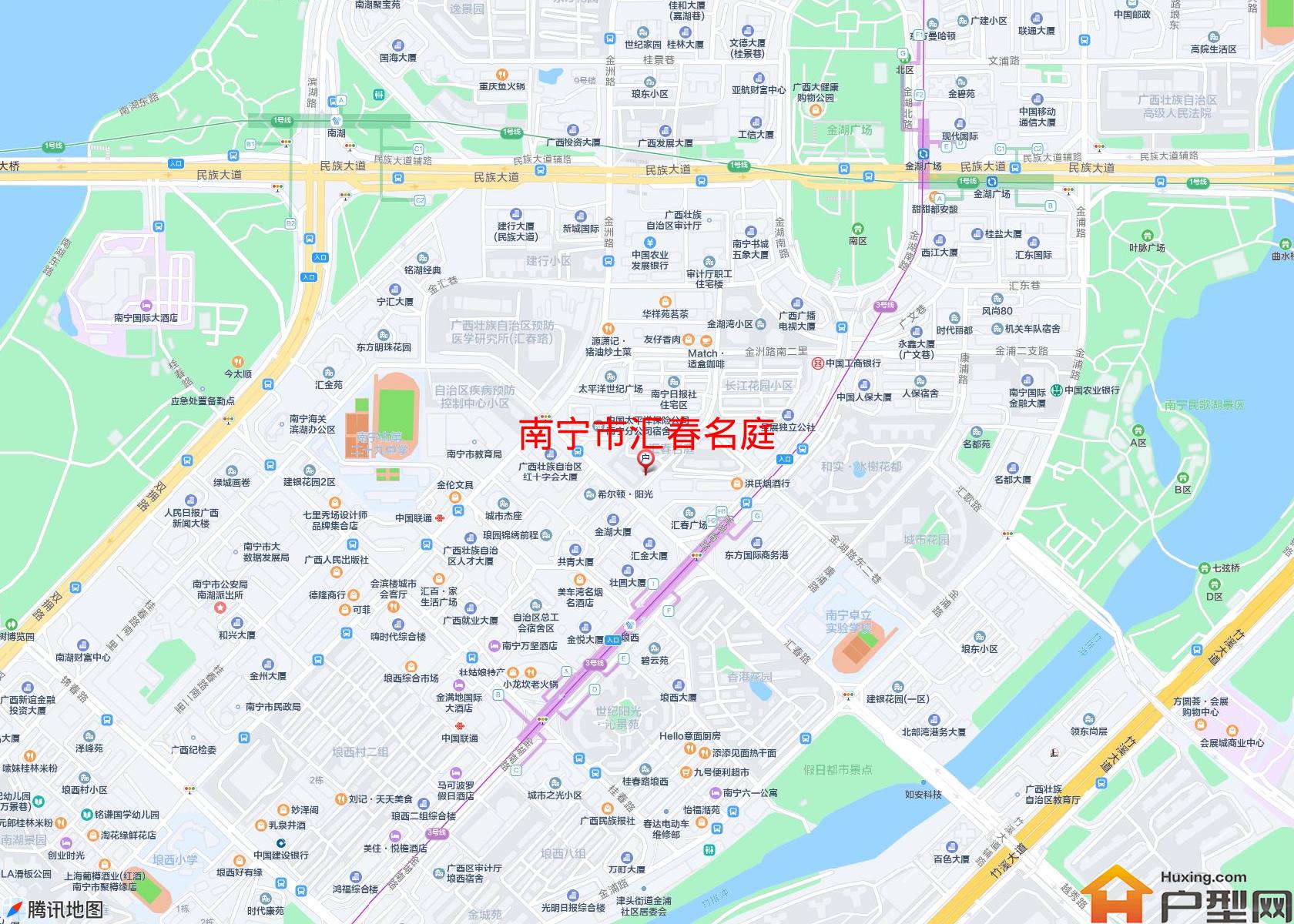汇春名庭小区 - 户型网