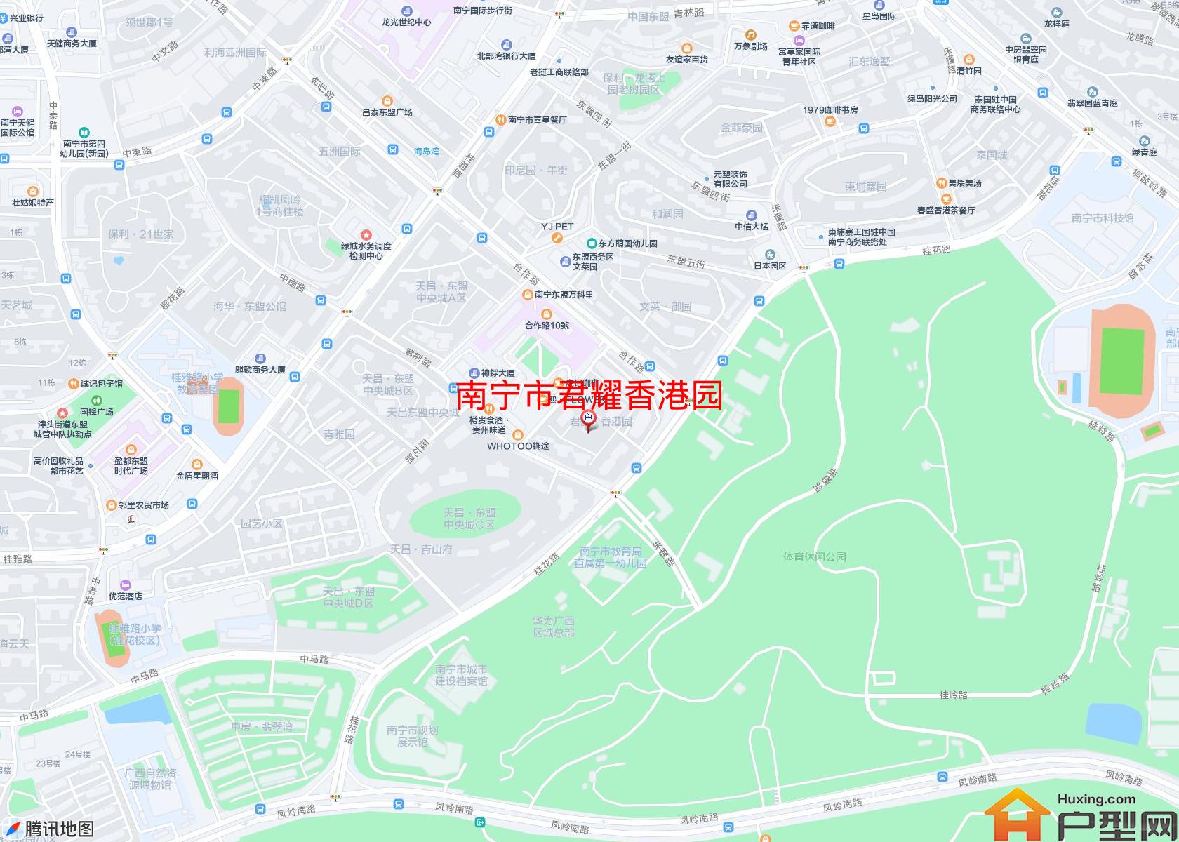 君耀香港园小区 - 户型网