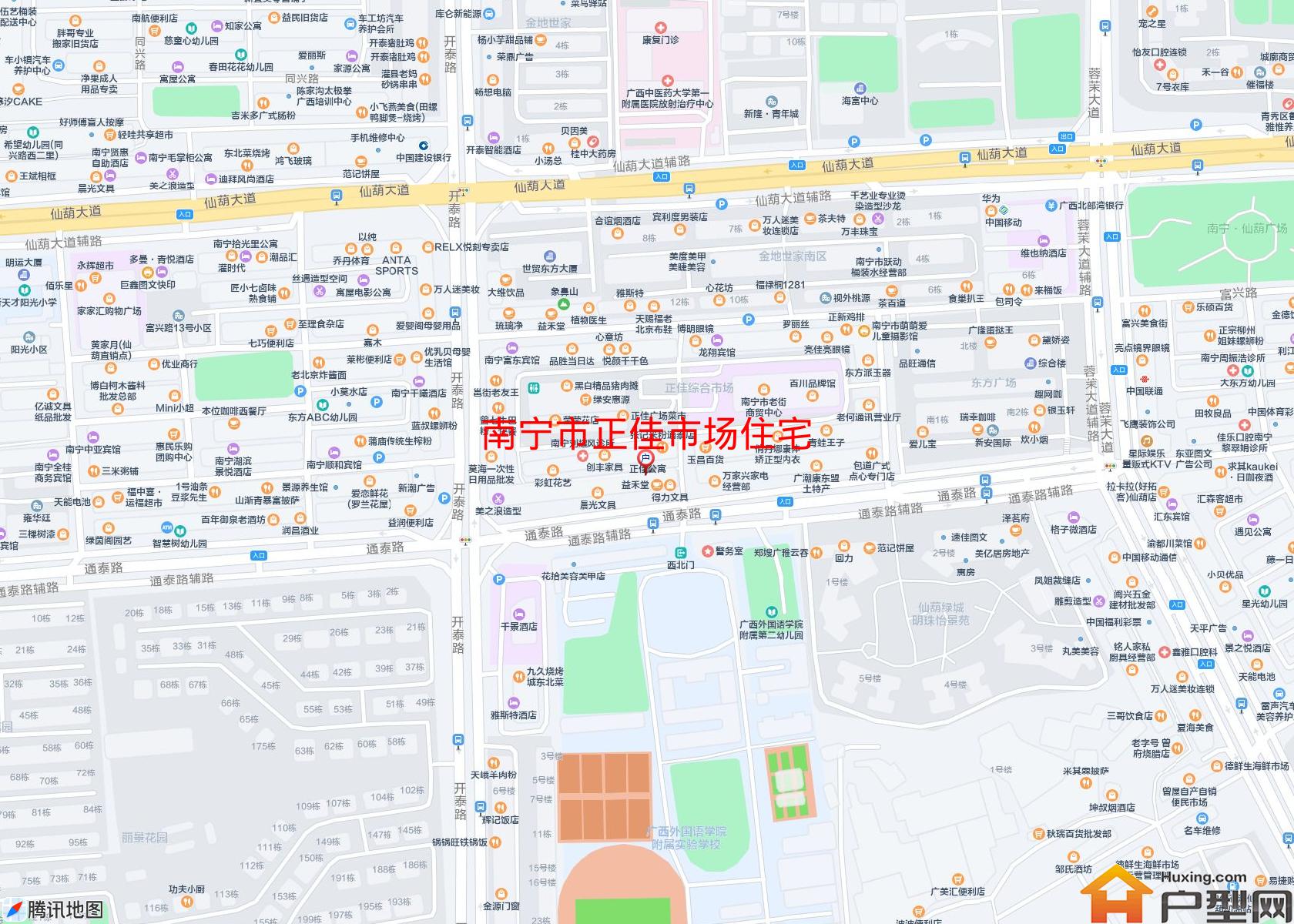 正佳市场住宅小区 - 户型网