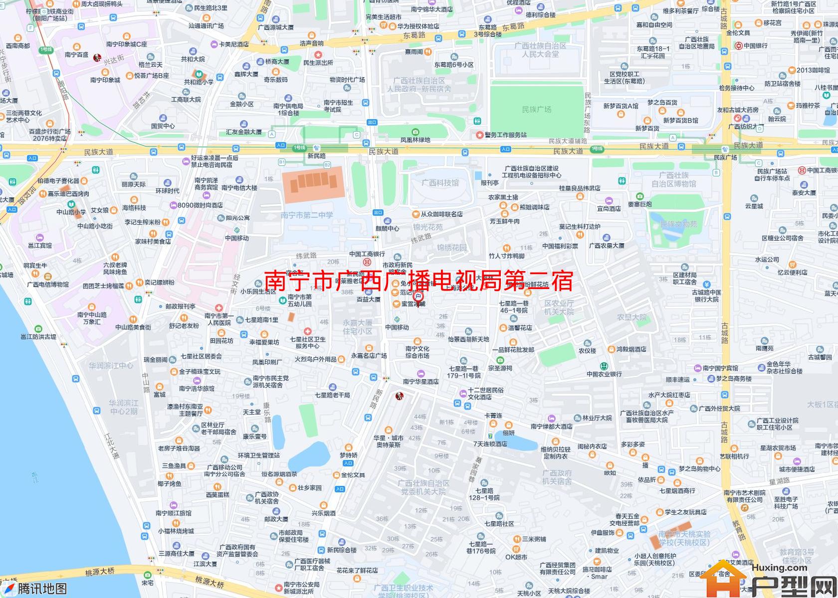 广西广播电视局第二宿舍小区 - 户型网