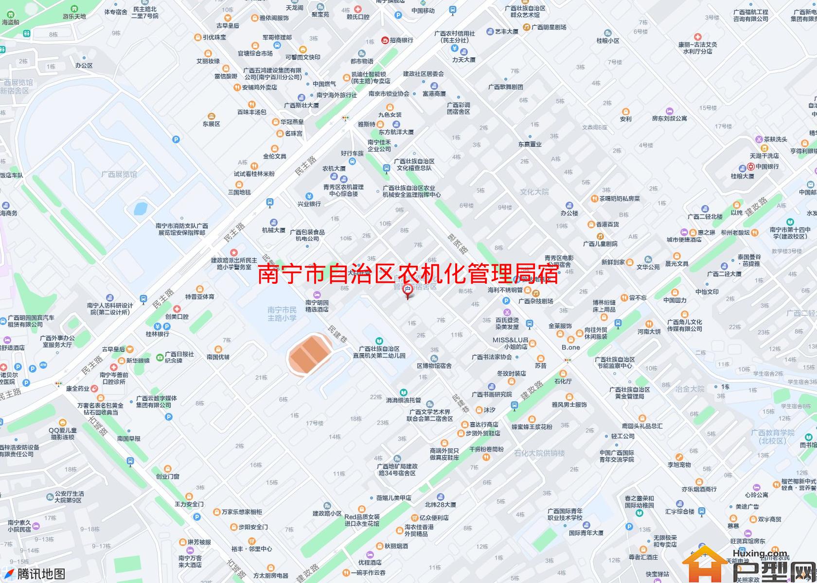 自治区农机化管理局宿舍区小区 - 户型网