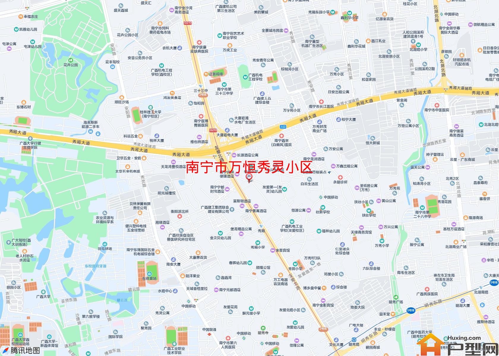 万恒秀灵小区小区 - 户型网