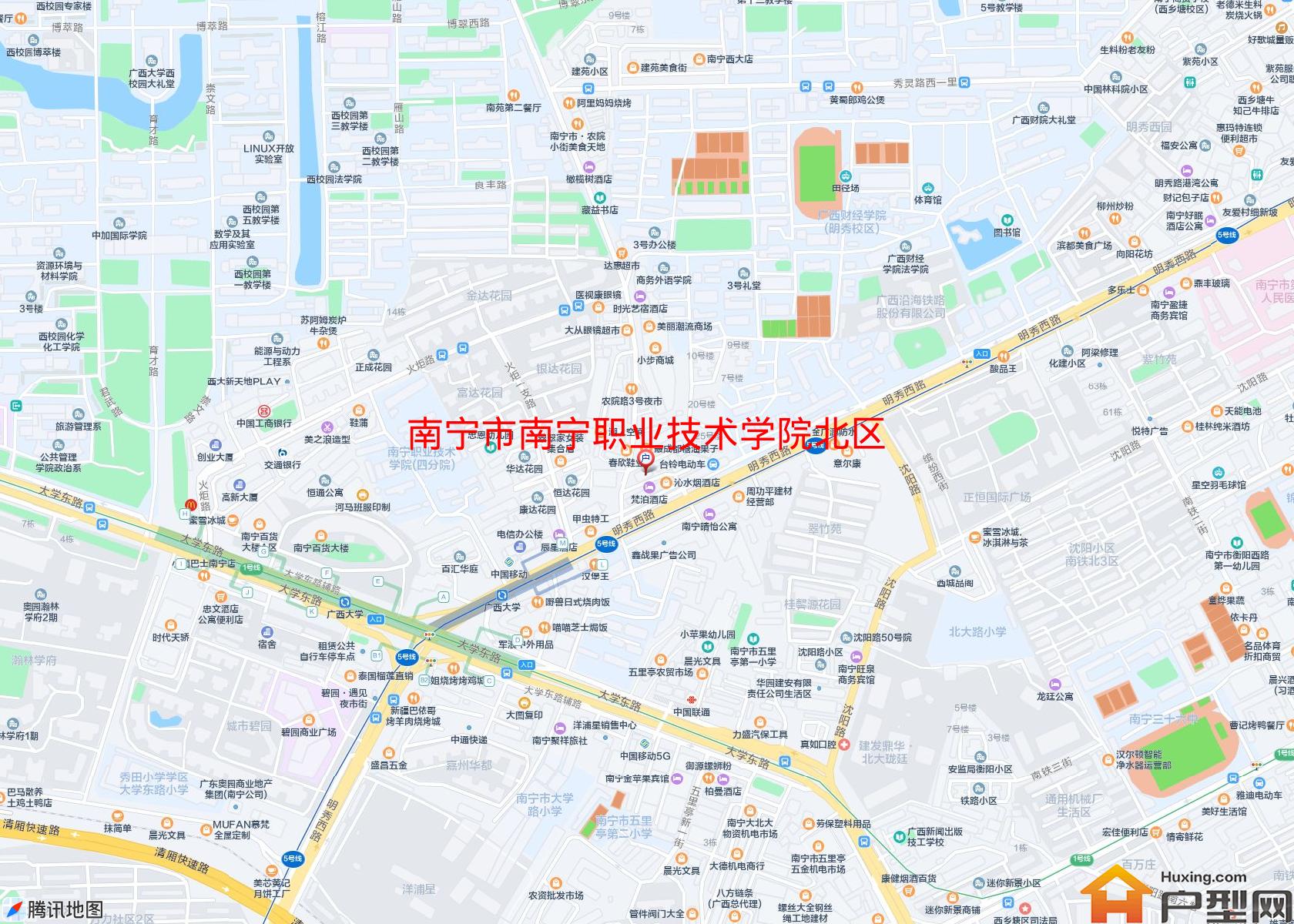 南宁职业技术学院北区分院生活区小区 - 户型网