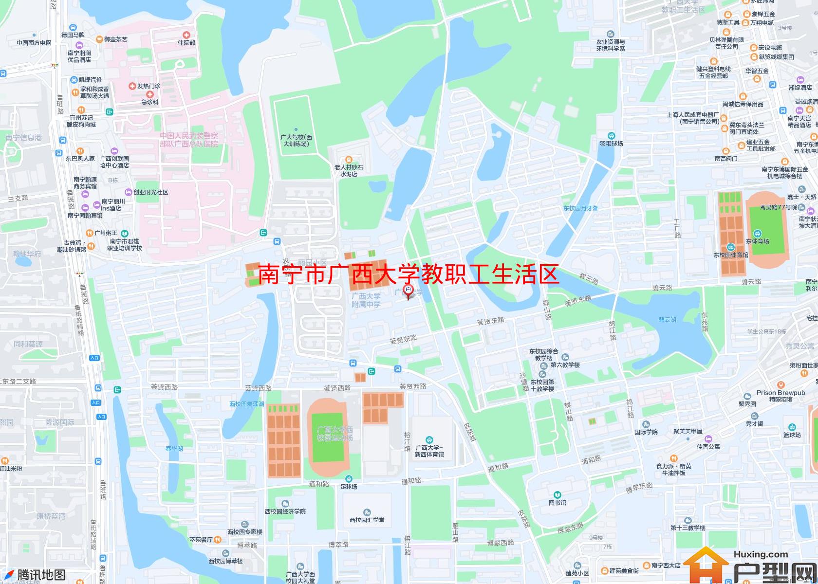 广西大学教职工生活区小区 - 户型网
