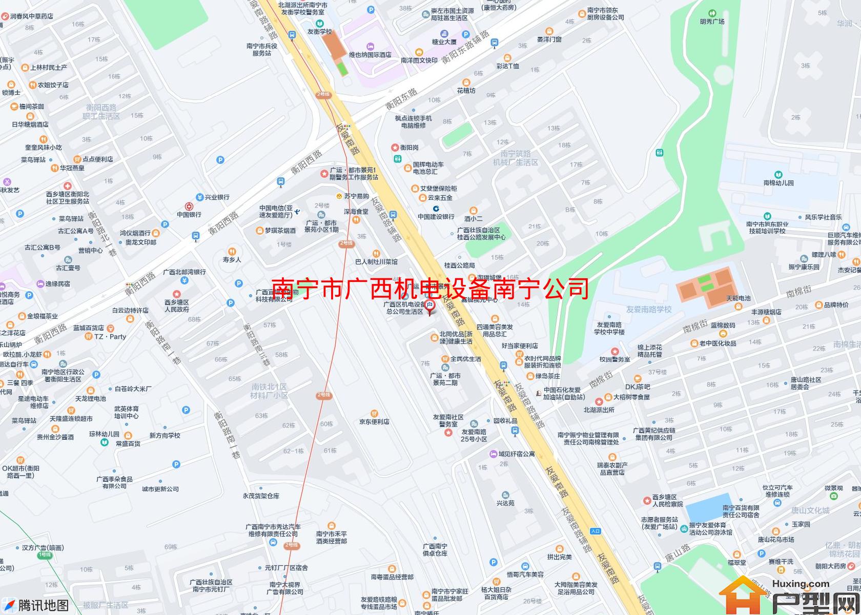 广西机电设备南宁公司宿舍小区 - 户型网