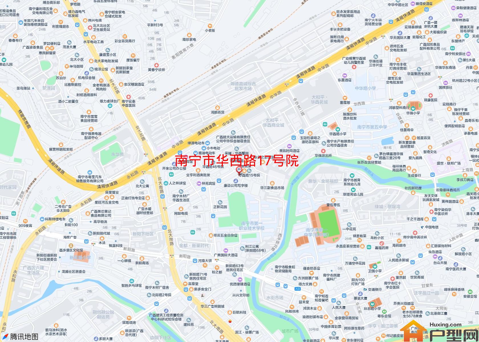 华西路17号院小区 - 户型网