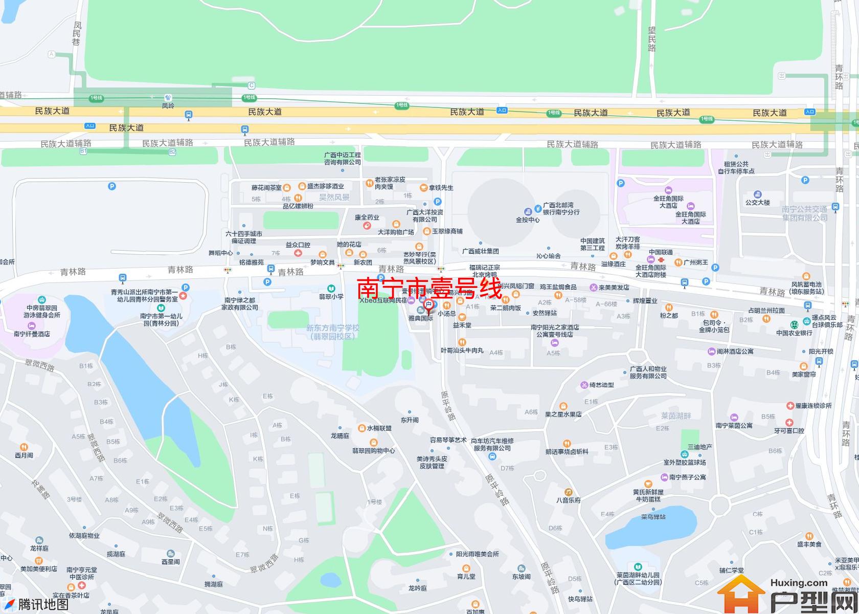 壹号线小区 - 户型网