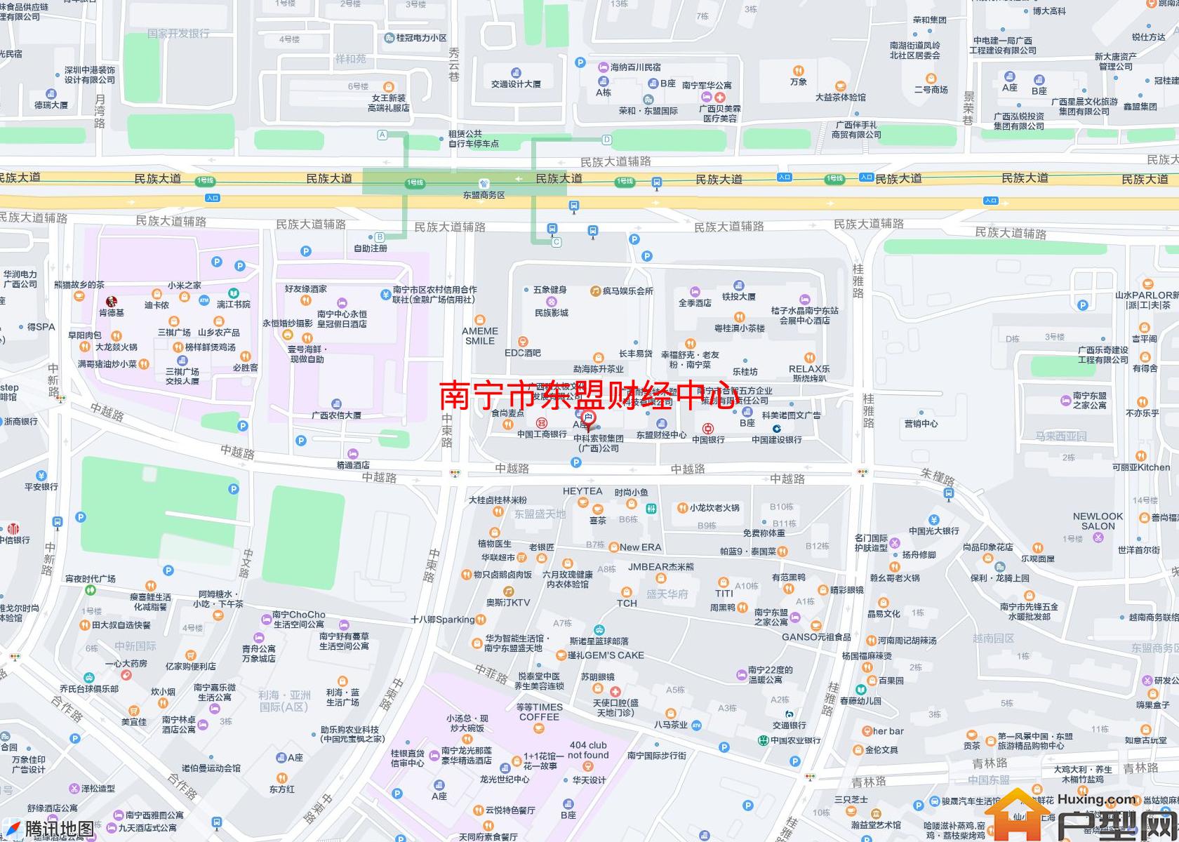 东盟财经中心小区 - 户型网