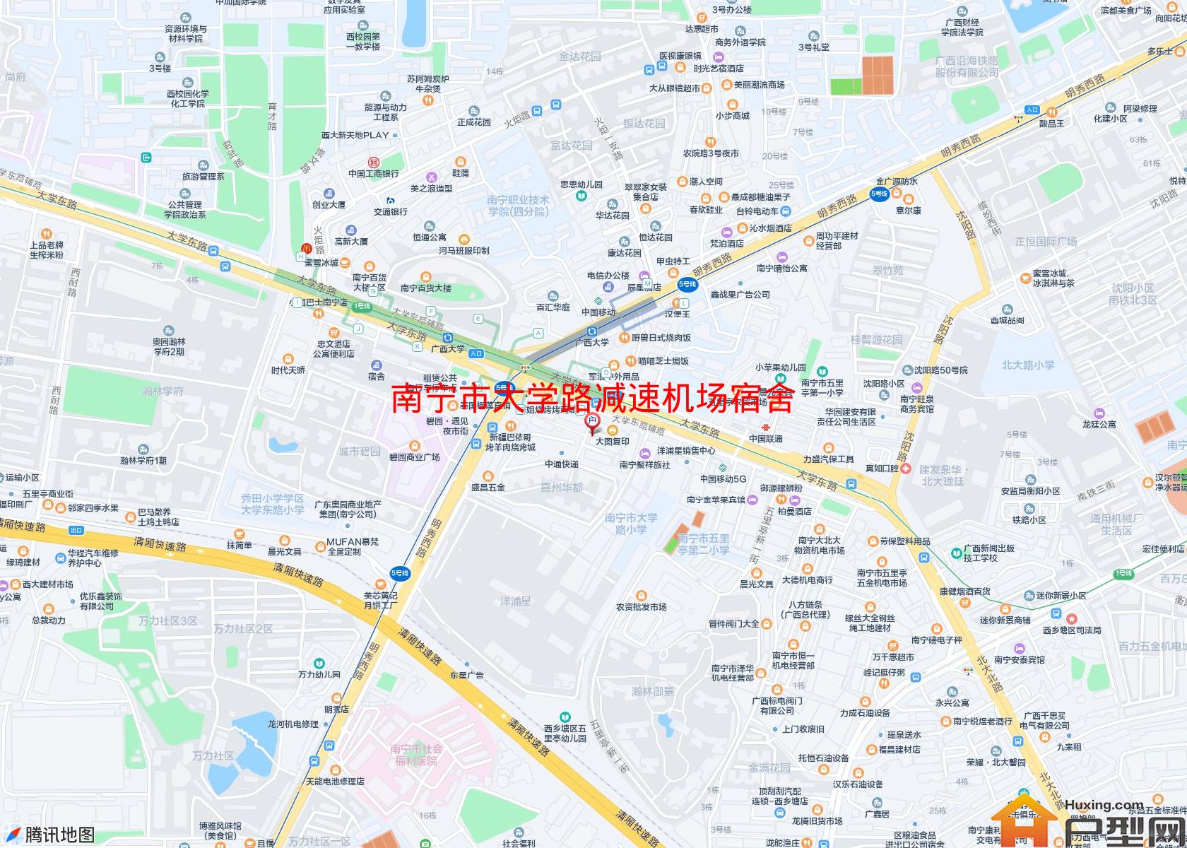大学路减速机场宿舍小区 - 户型网