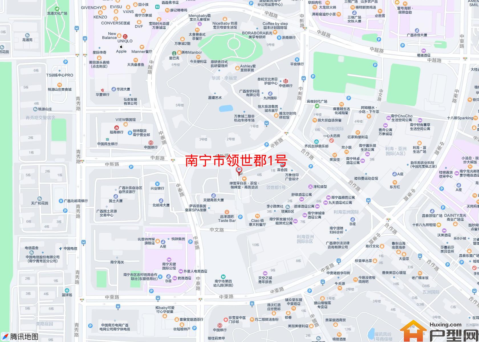 领世郡1号小区 - 户型网