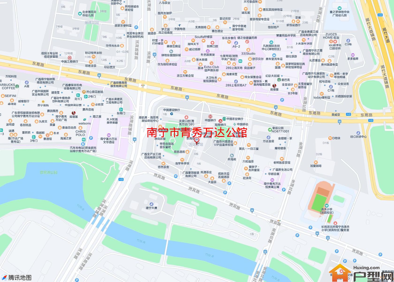 青秀万达公馆小区 - 户型网