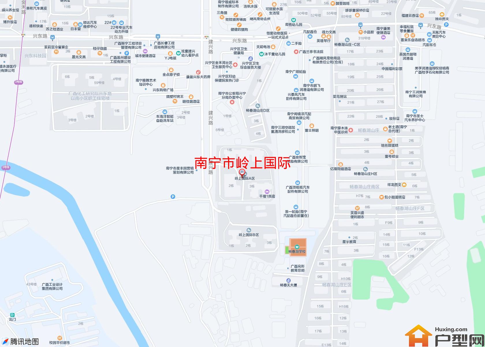 岭上国际小区 - 户型网