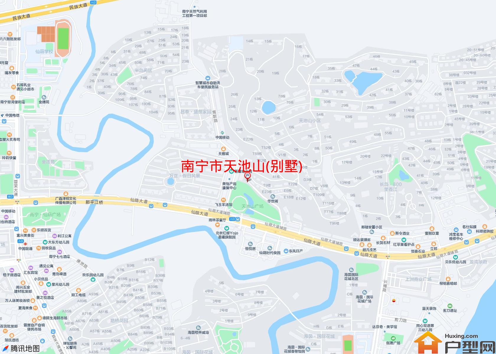 天池山(别墅)小区 - 户型网