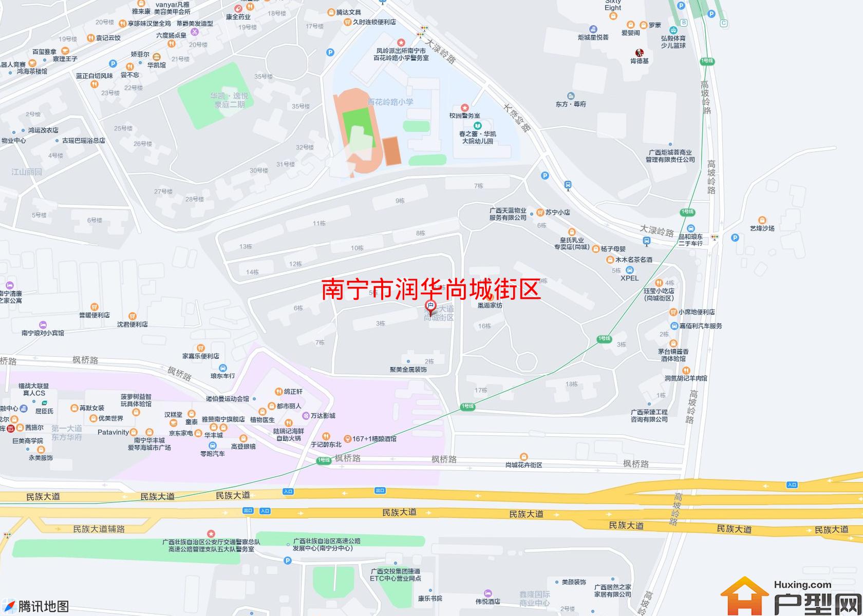 润华尚城街区小区 - 户型网