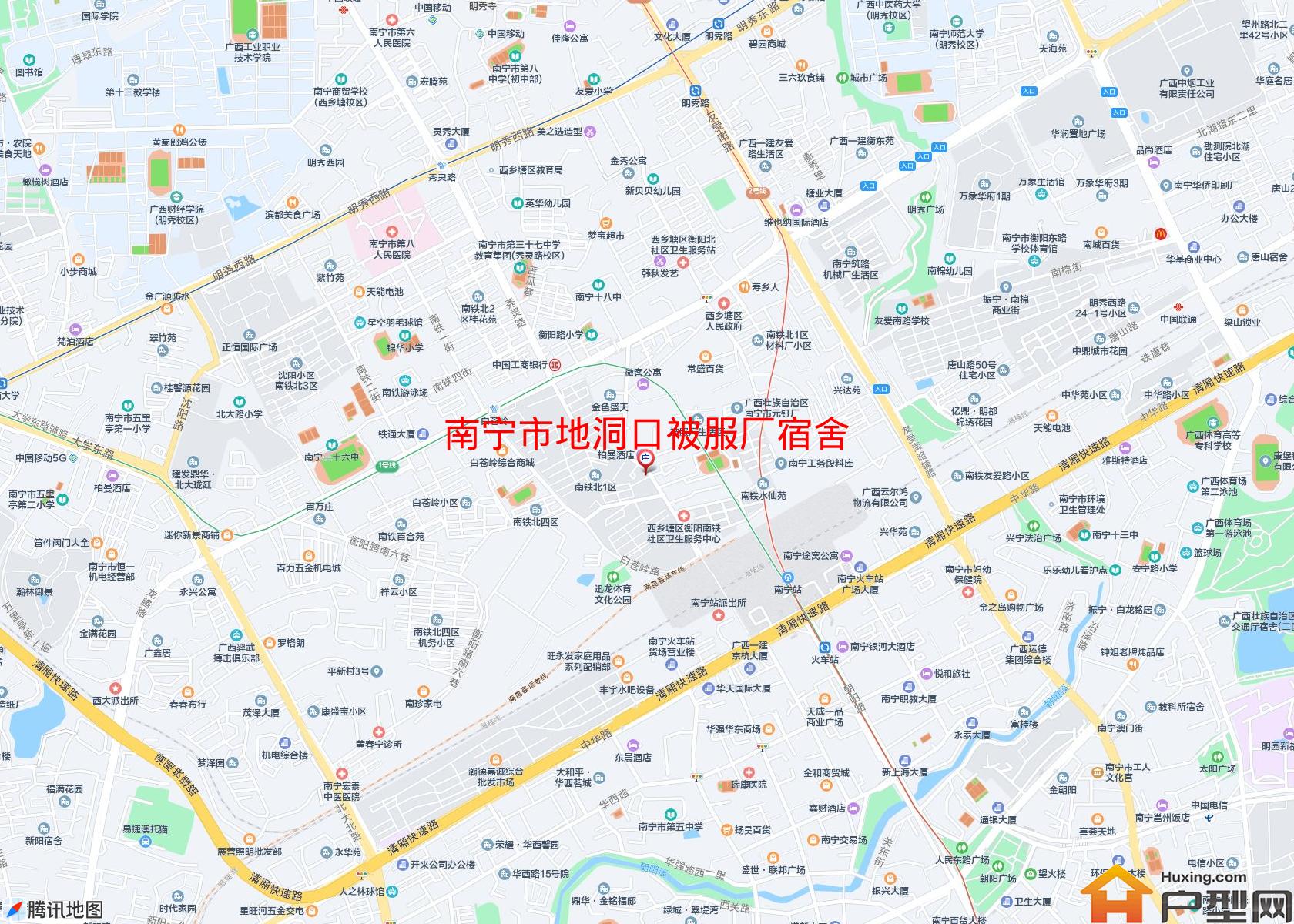 地洞口被服厂宿舍小区 - 户型网