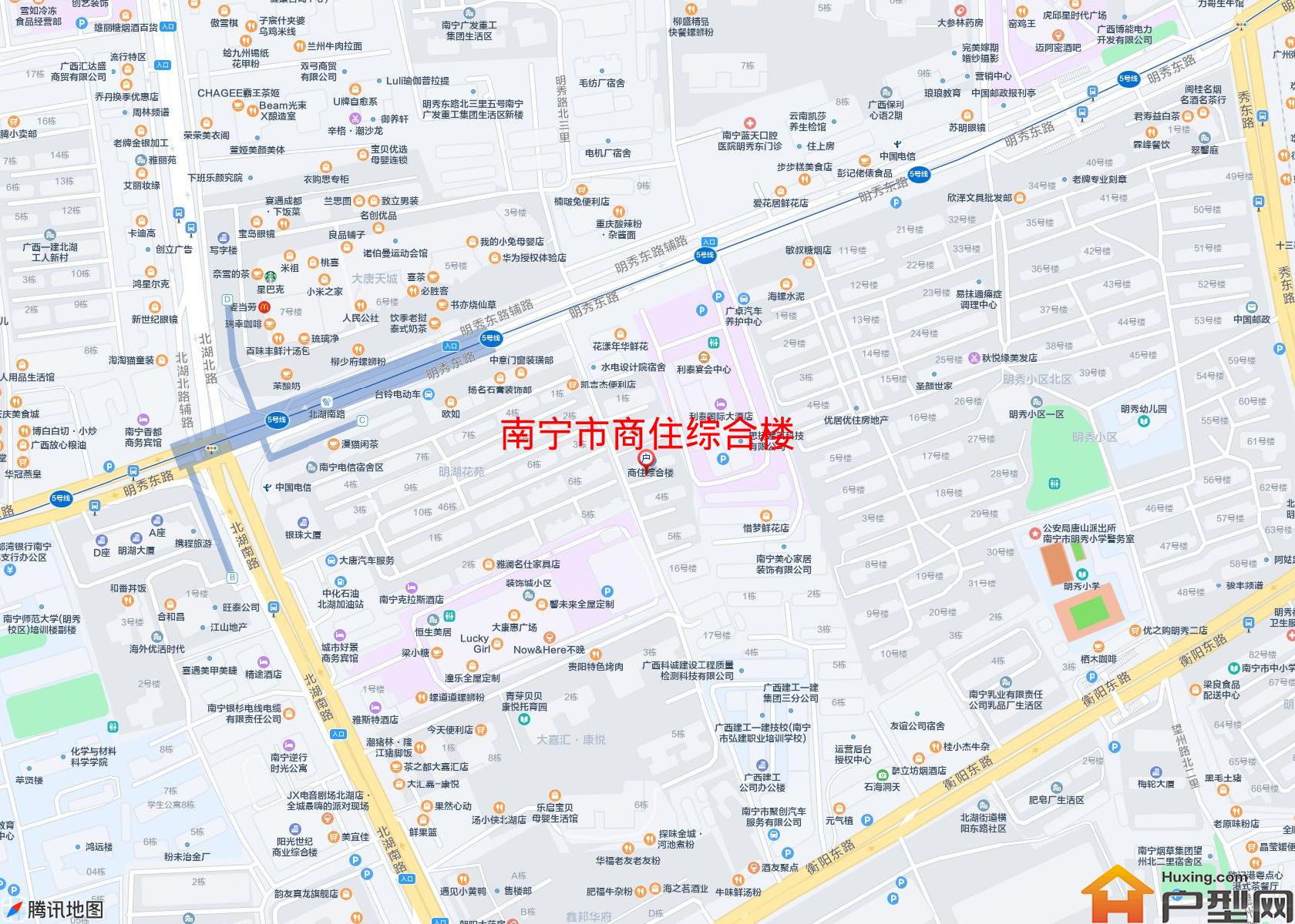 商住综合楼小区 - 户型网