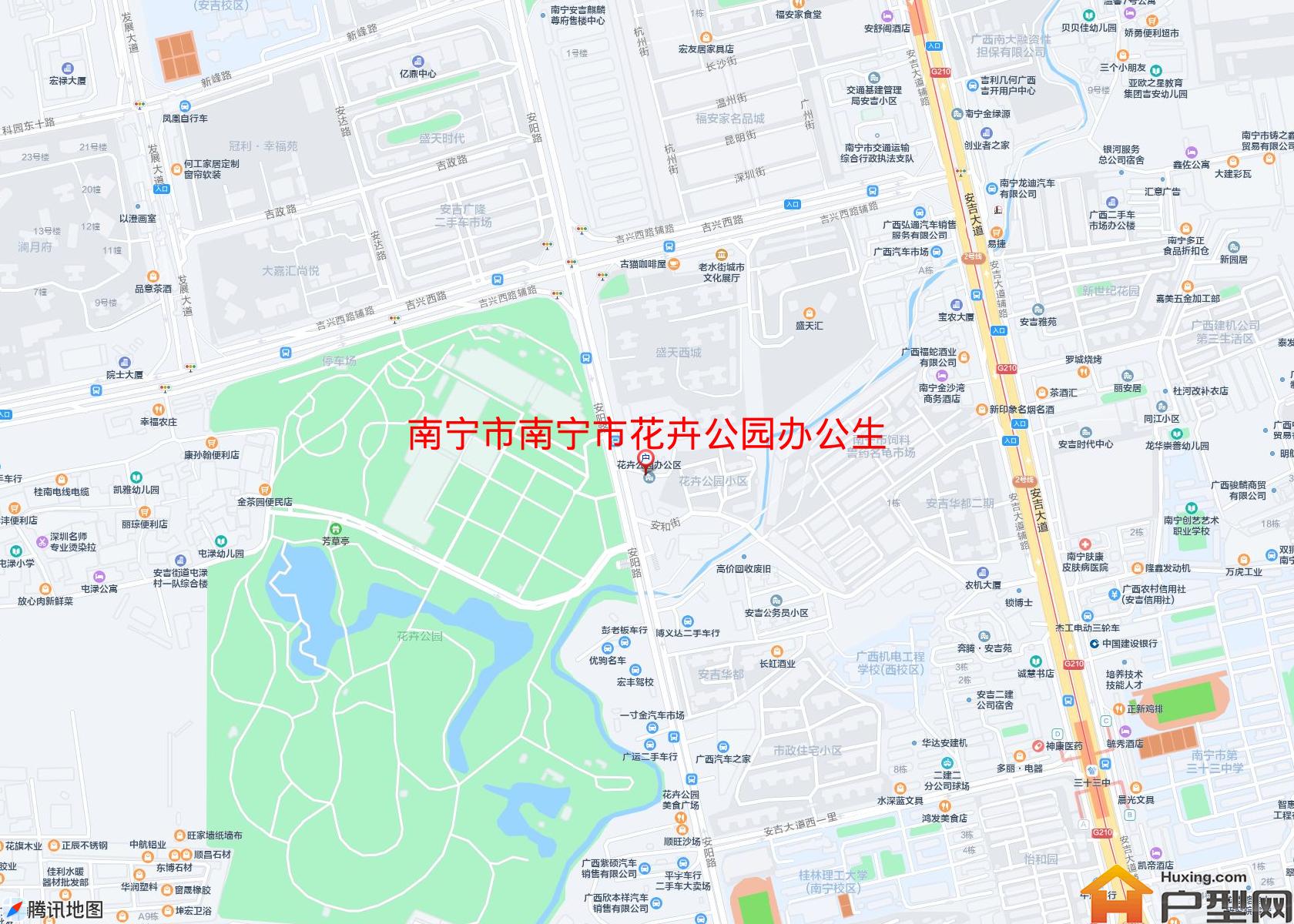 南宁市花卉公园办公生活区小区 - 户型网