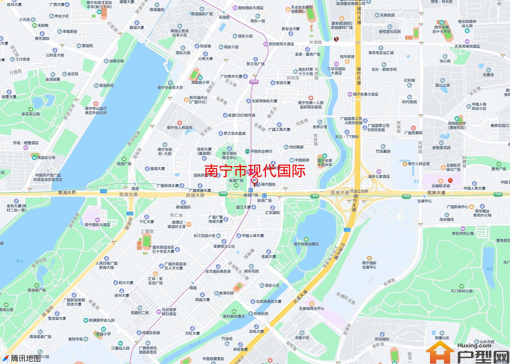 现代国际小区 - 户型网