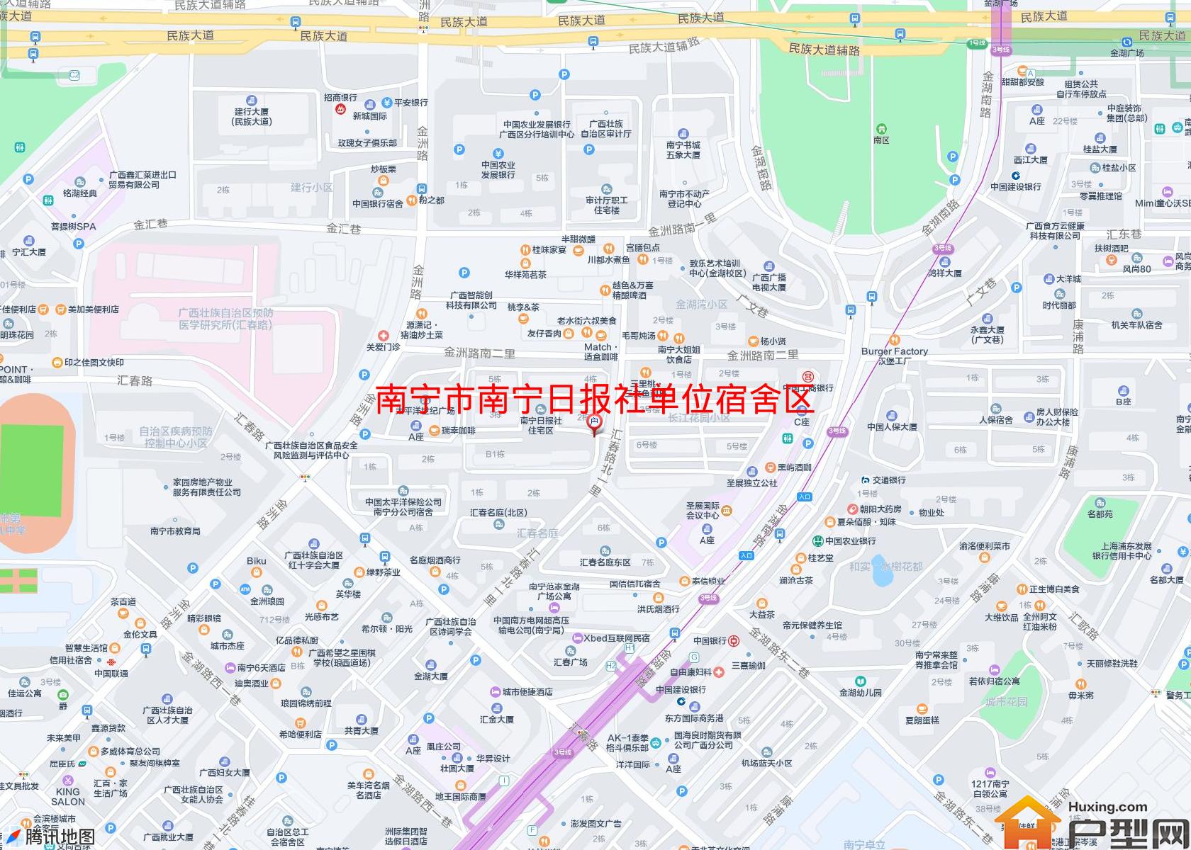 南宁日报社单位宿舍区小区 - 户型网
