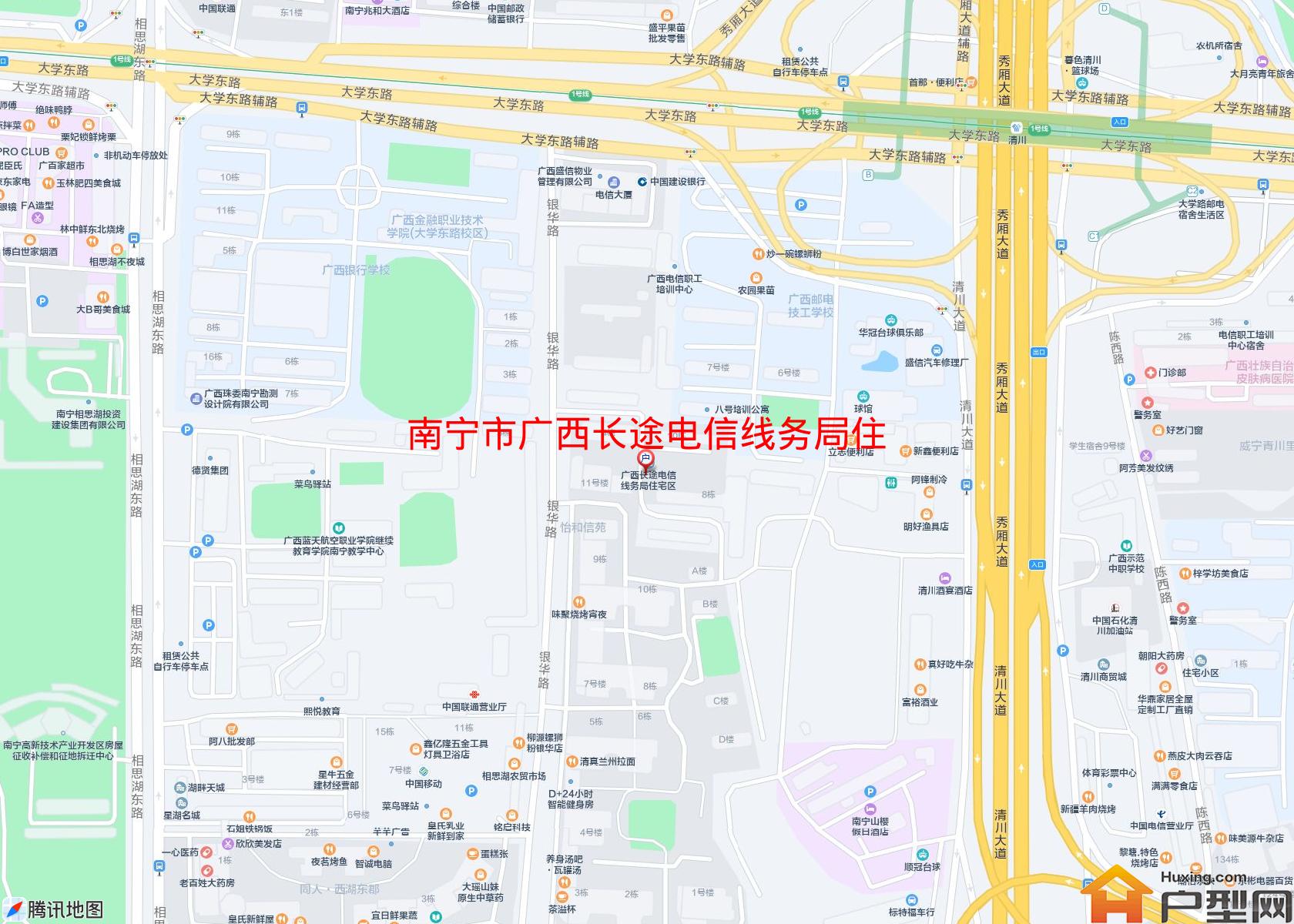广西长途电信线务局住宅区小区 - 户型网