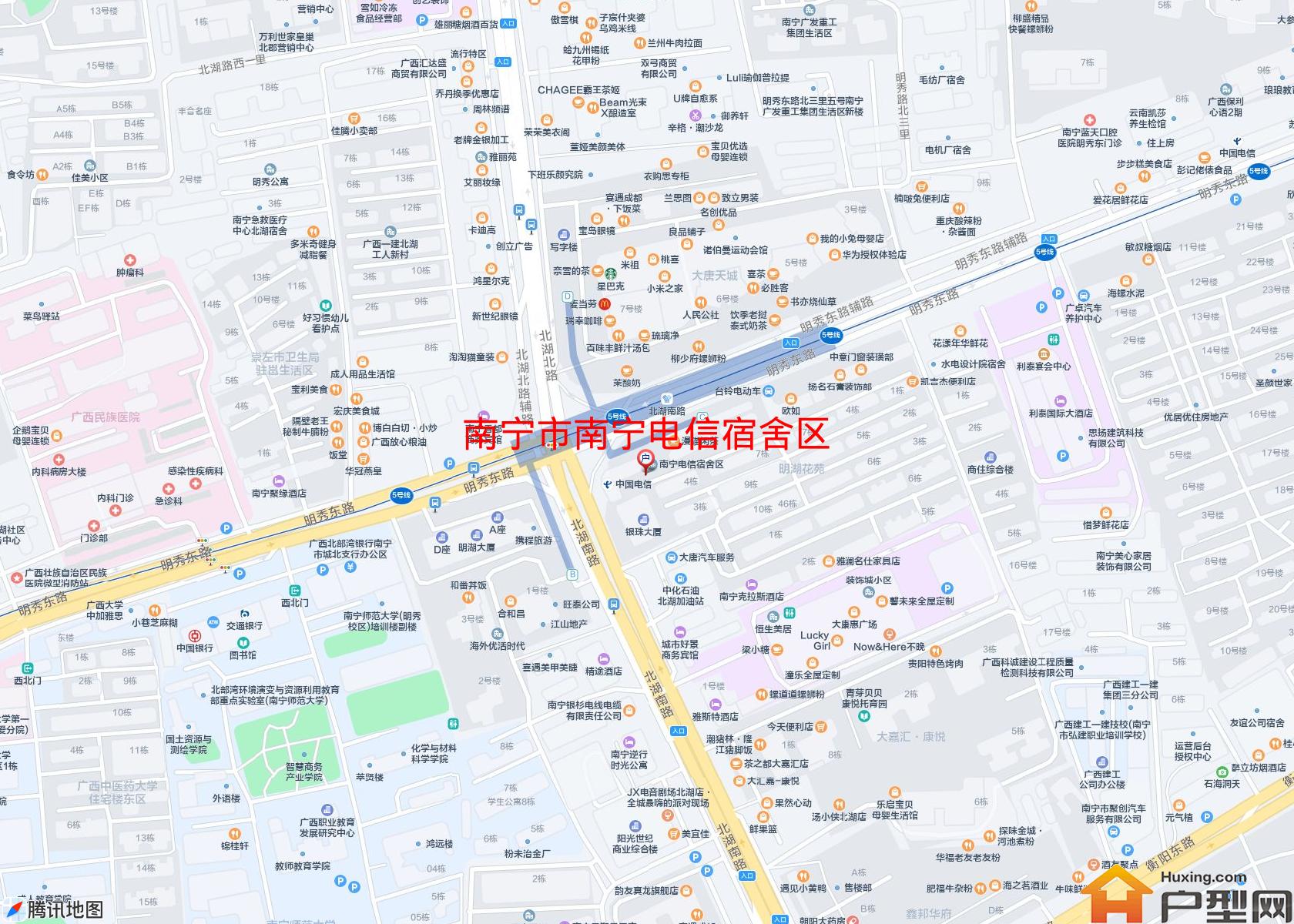 南宁电信宿舍区小区 - 户型网