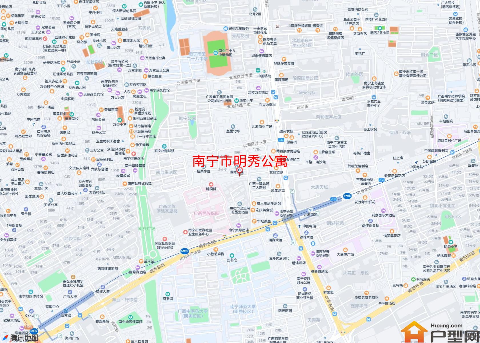 明秀公寓小区 - 户型网