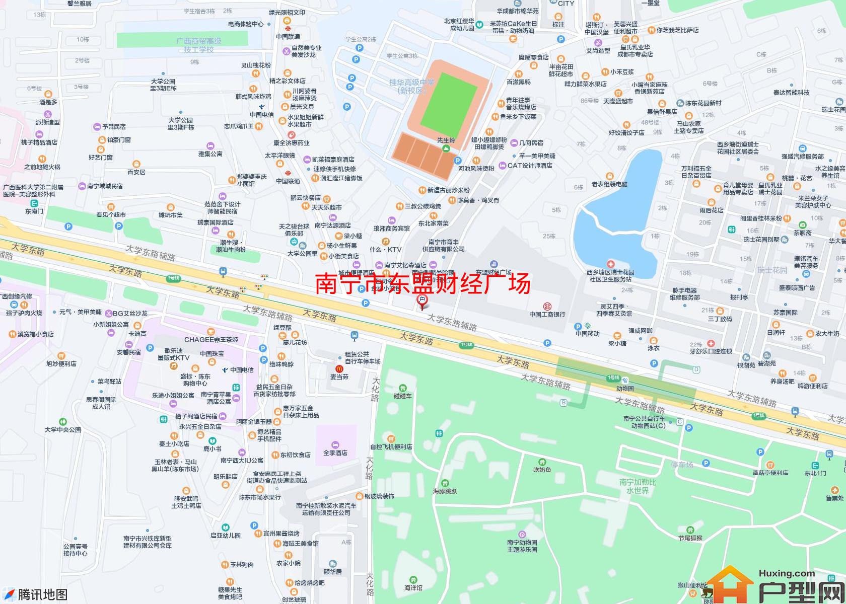 东盟财经广场小区 - 户型网