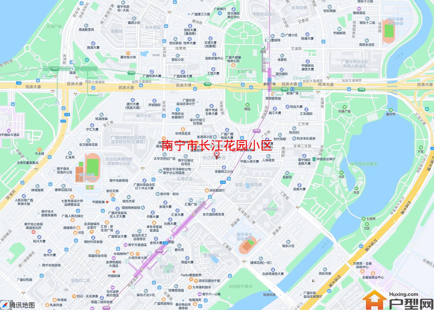 长江花园小区小区 - 户型网