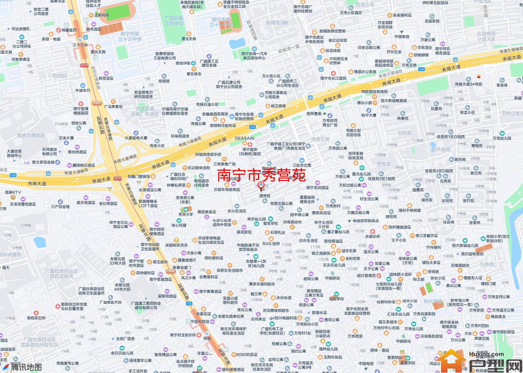秀营苑小区 - 户型网