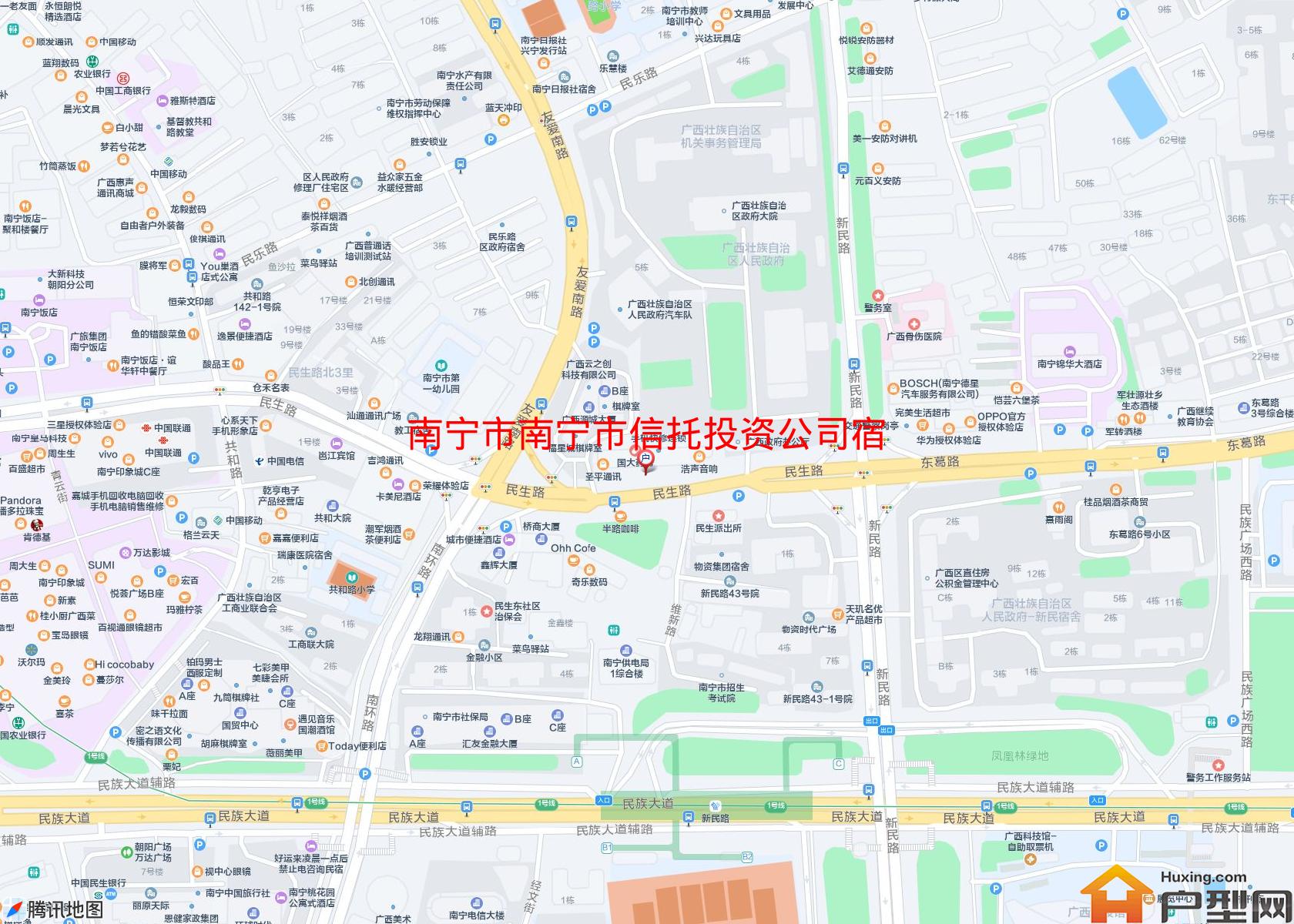 南宁市信托投资公司宿舍小区 - 户型网