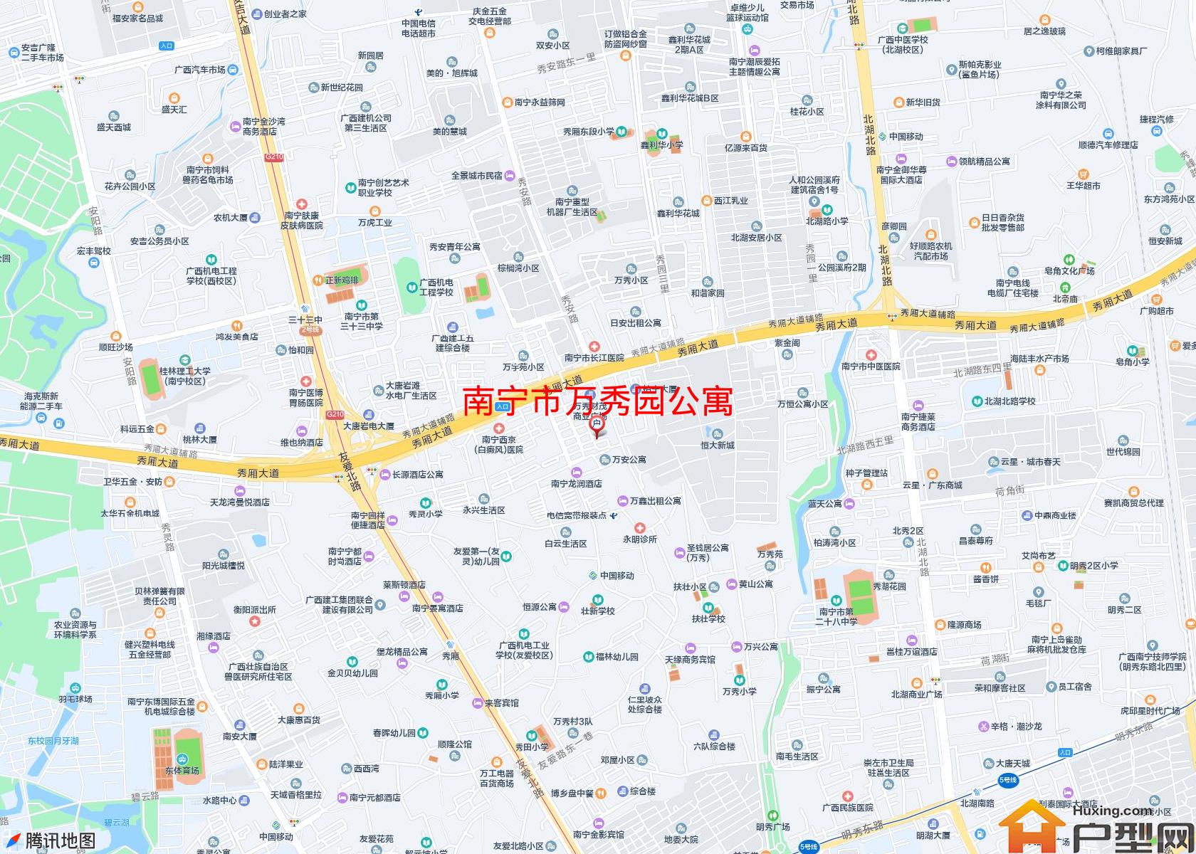 万秀园公寓小区 - 户型网