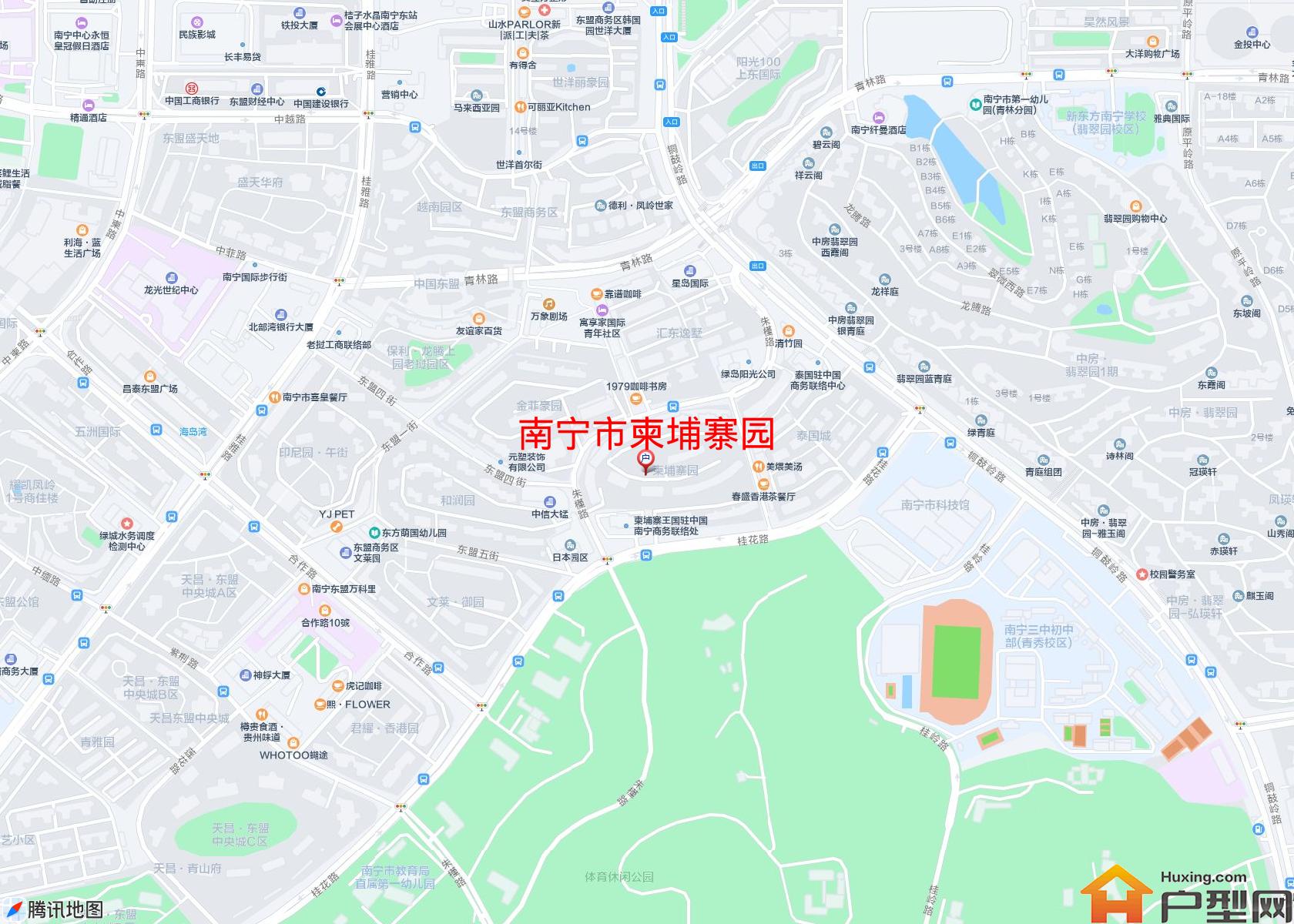 柬埔寨园小区 - 户型网
