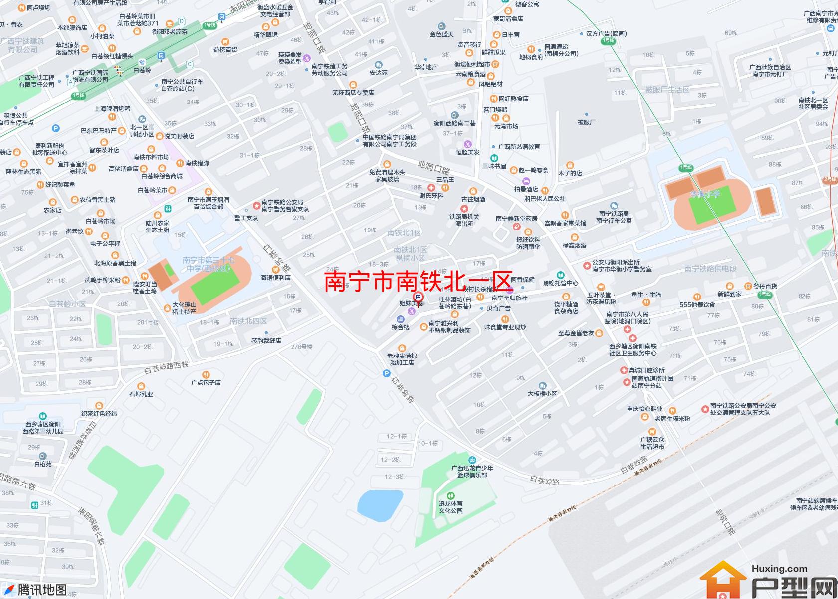 南铁北一区小区 - 户型网