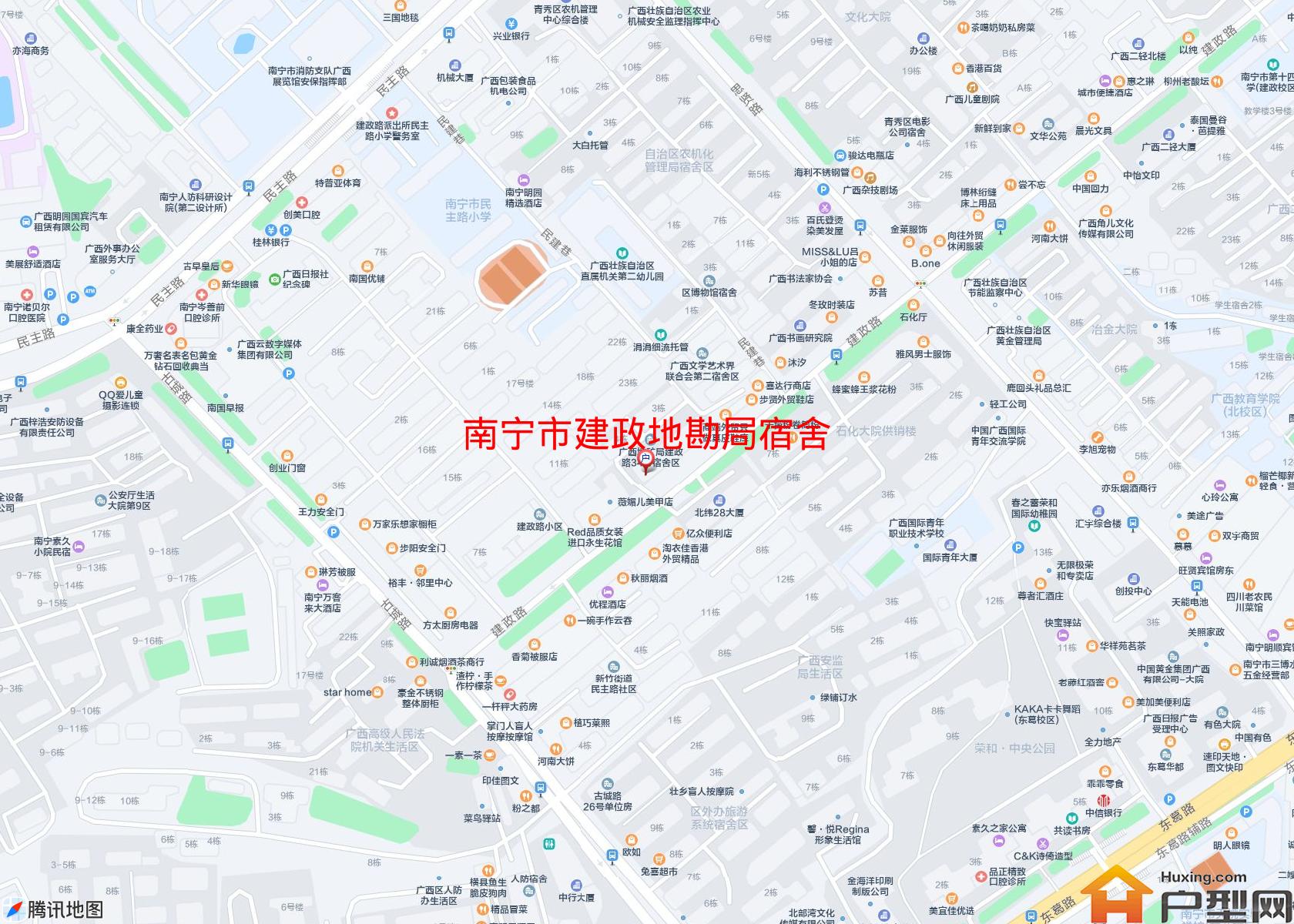 建政地勘局宿舍小区 - 户型网