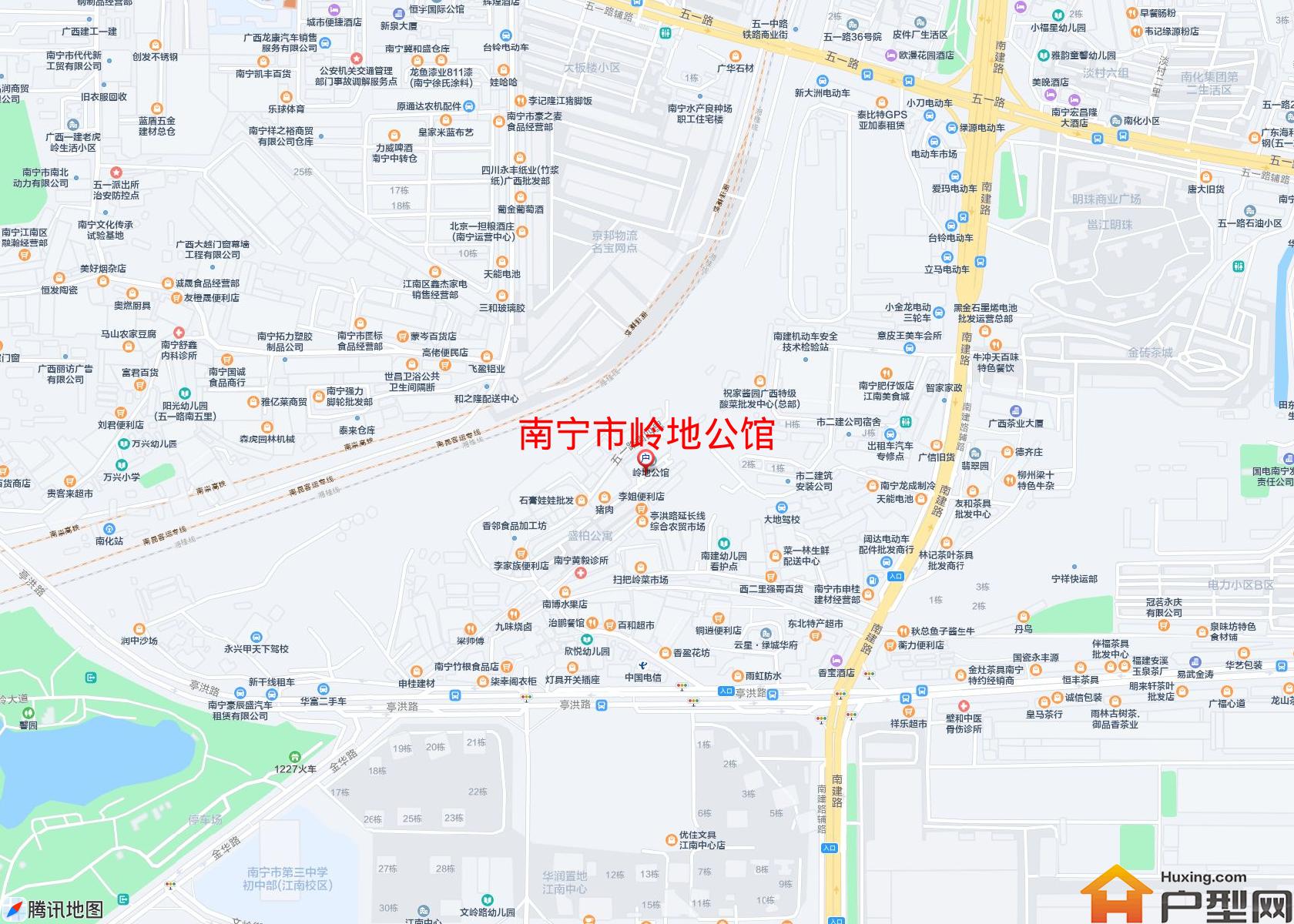 岭地公馆小区 - 户型网