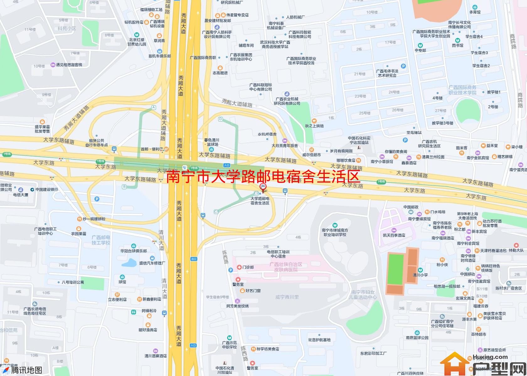 大学路邮电宿舍生活区小区 - 户型网