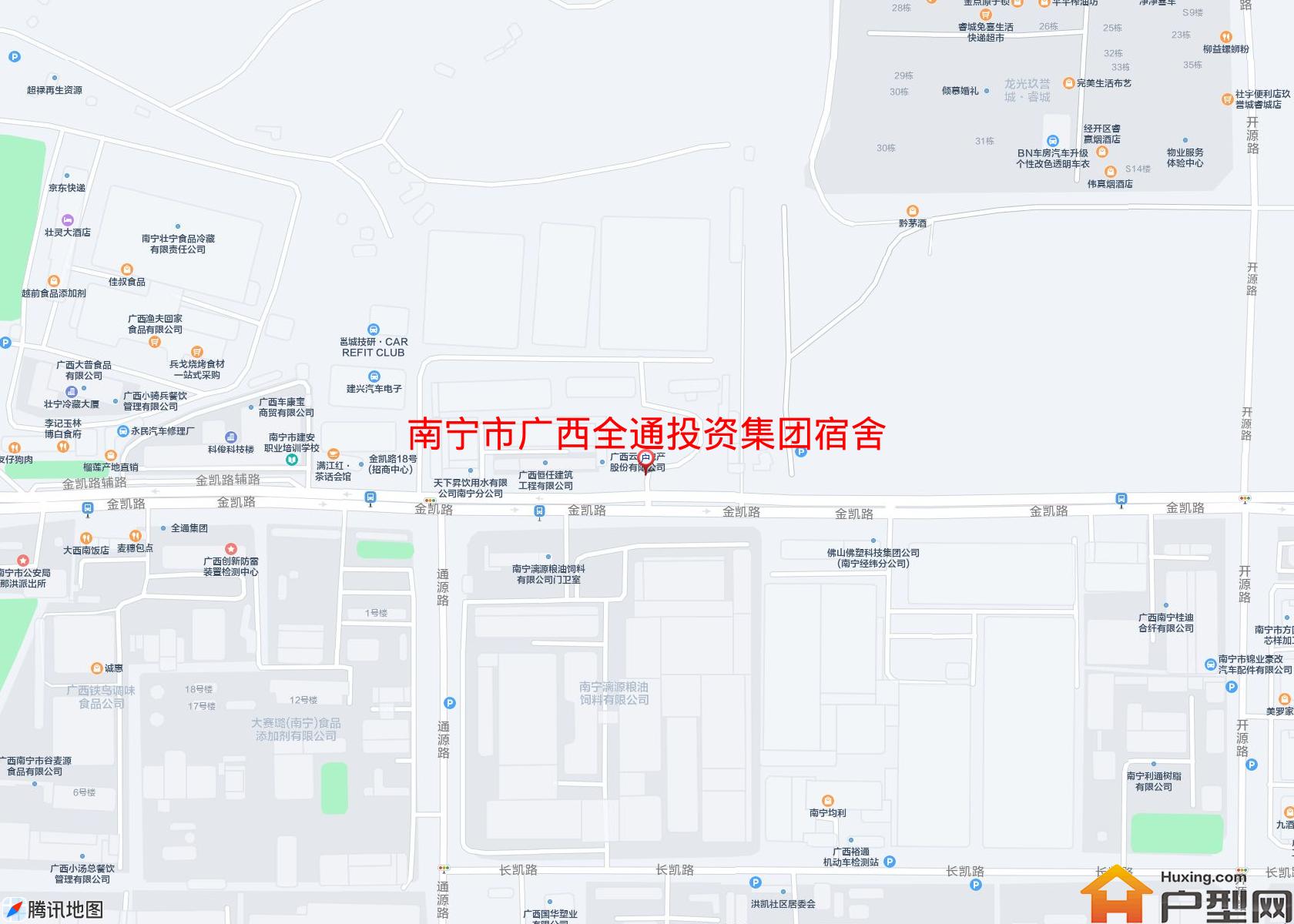 广西全通投资集团宿舍小区 - 户型网