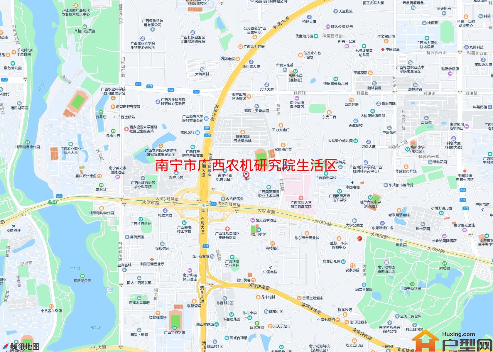 广西农机研究院生活区小区 - 户型网