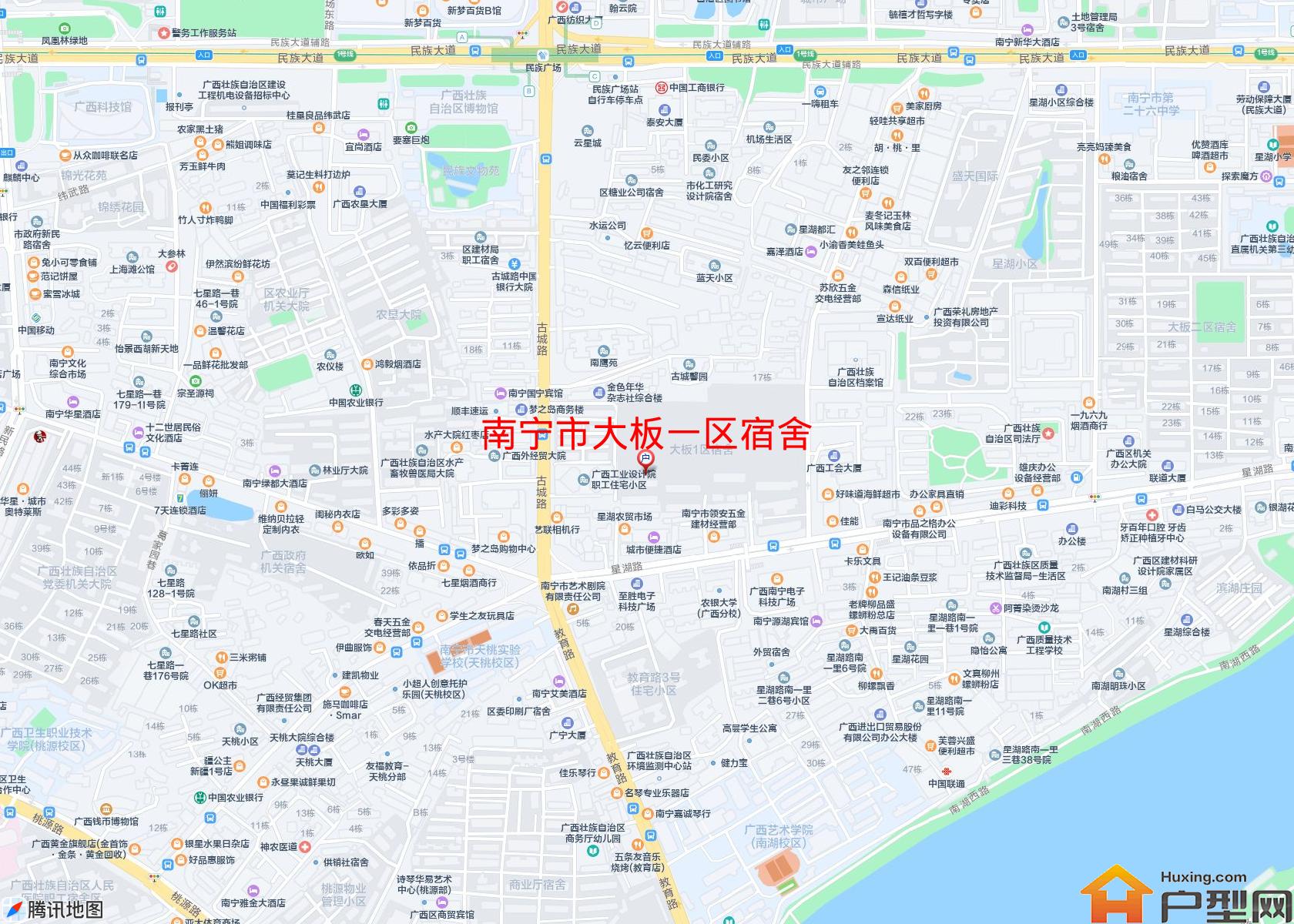 大板一区宿舍小区 - 户型网