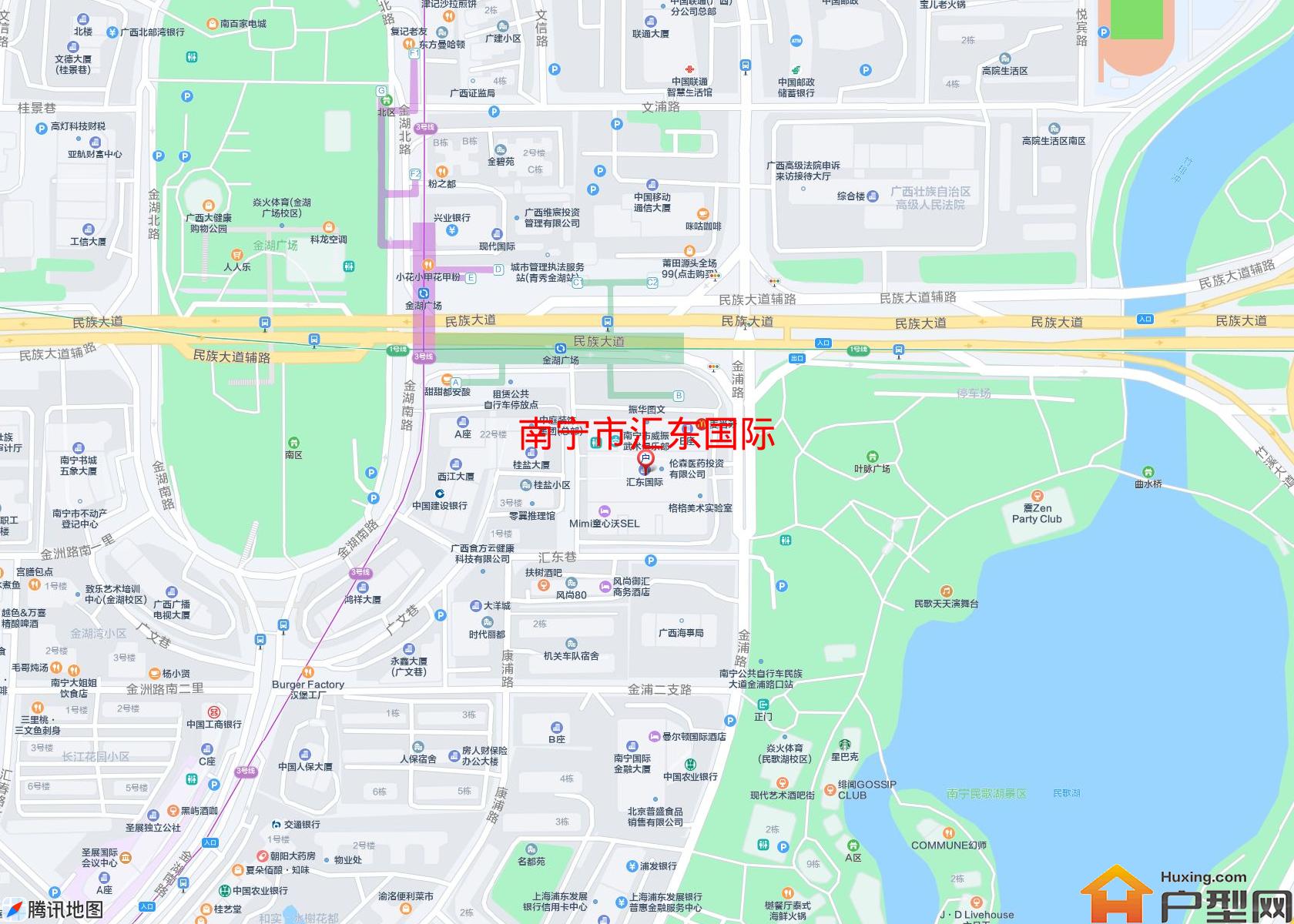 汇东国际小区 - 户型网