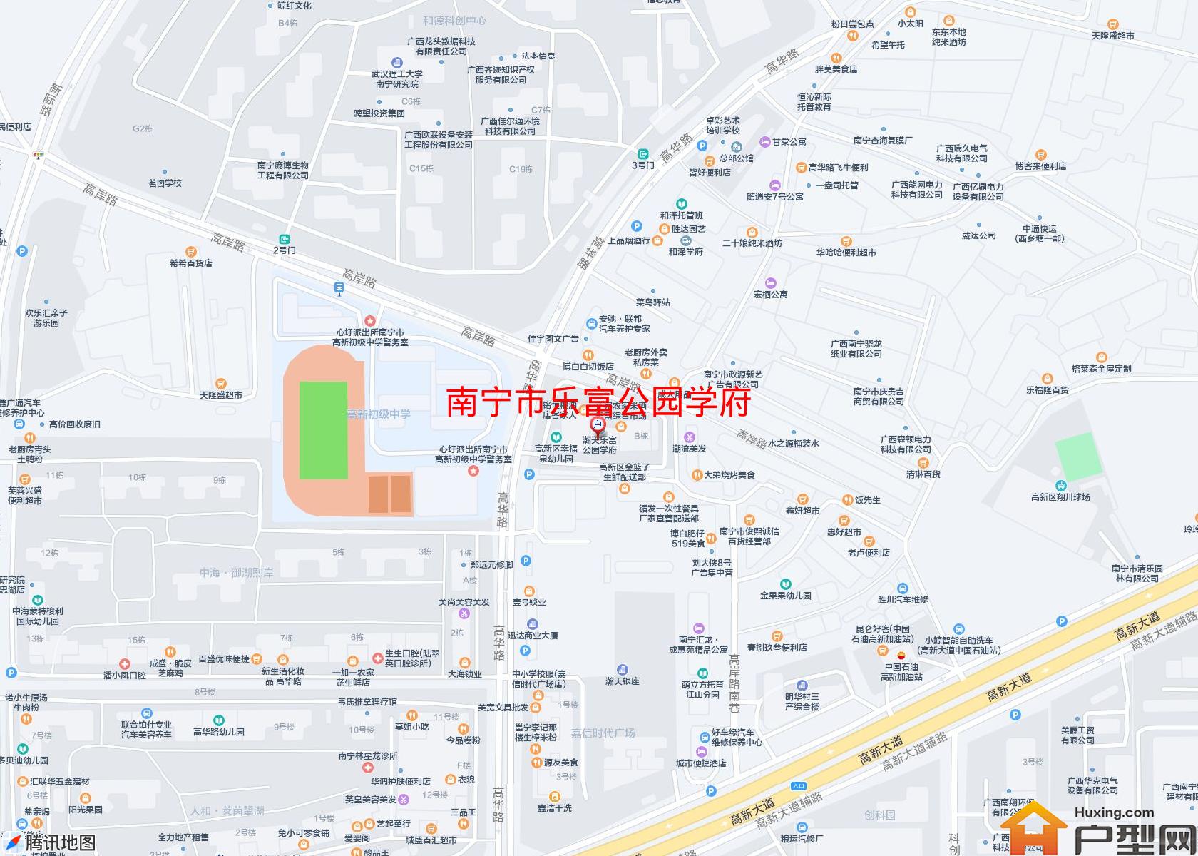 乐富公园学府小区 - 户型网