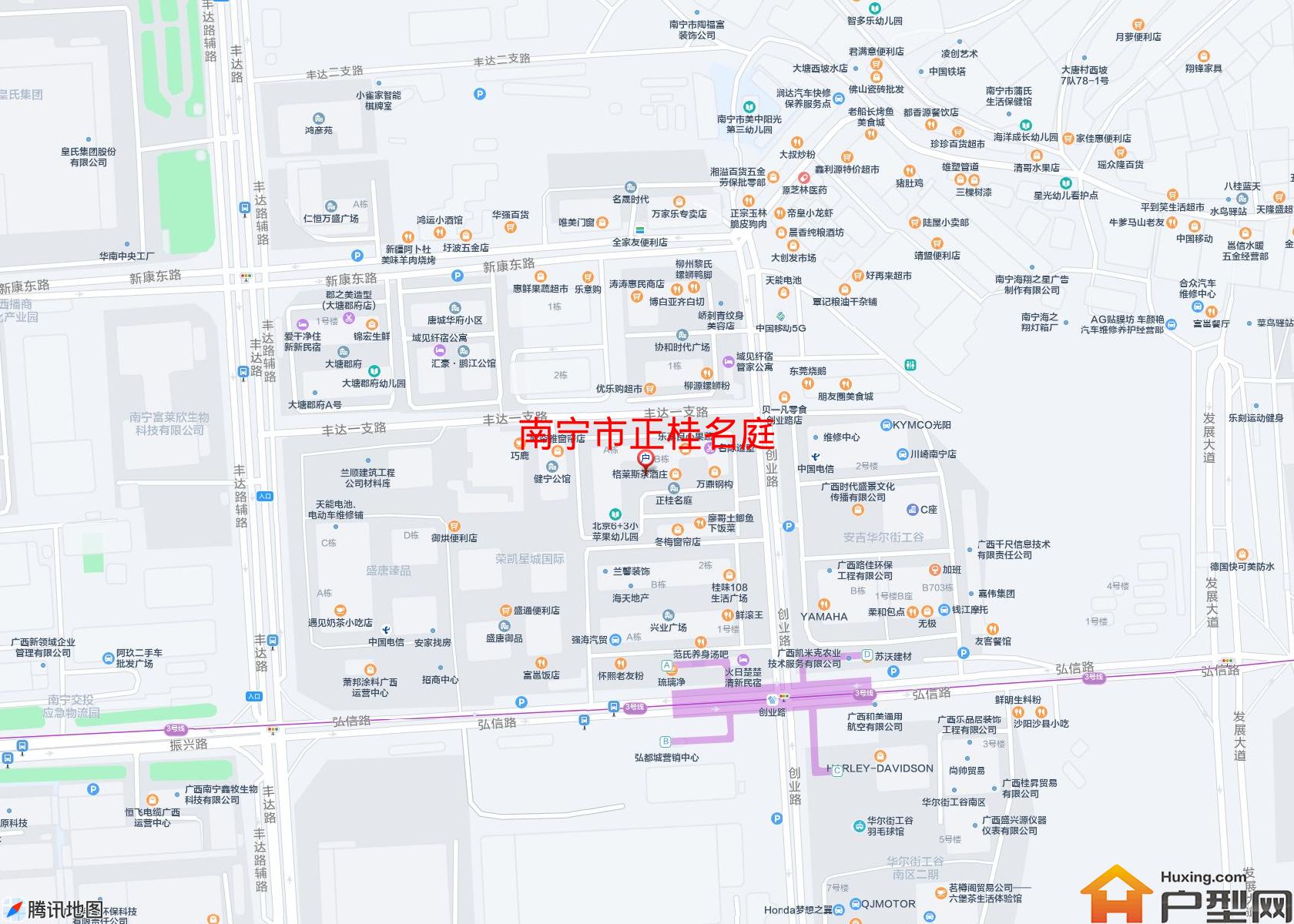 正桂名庭小区 - 户型网