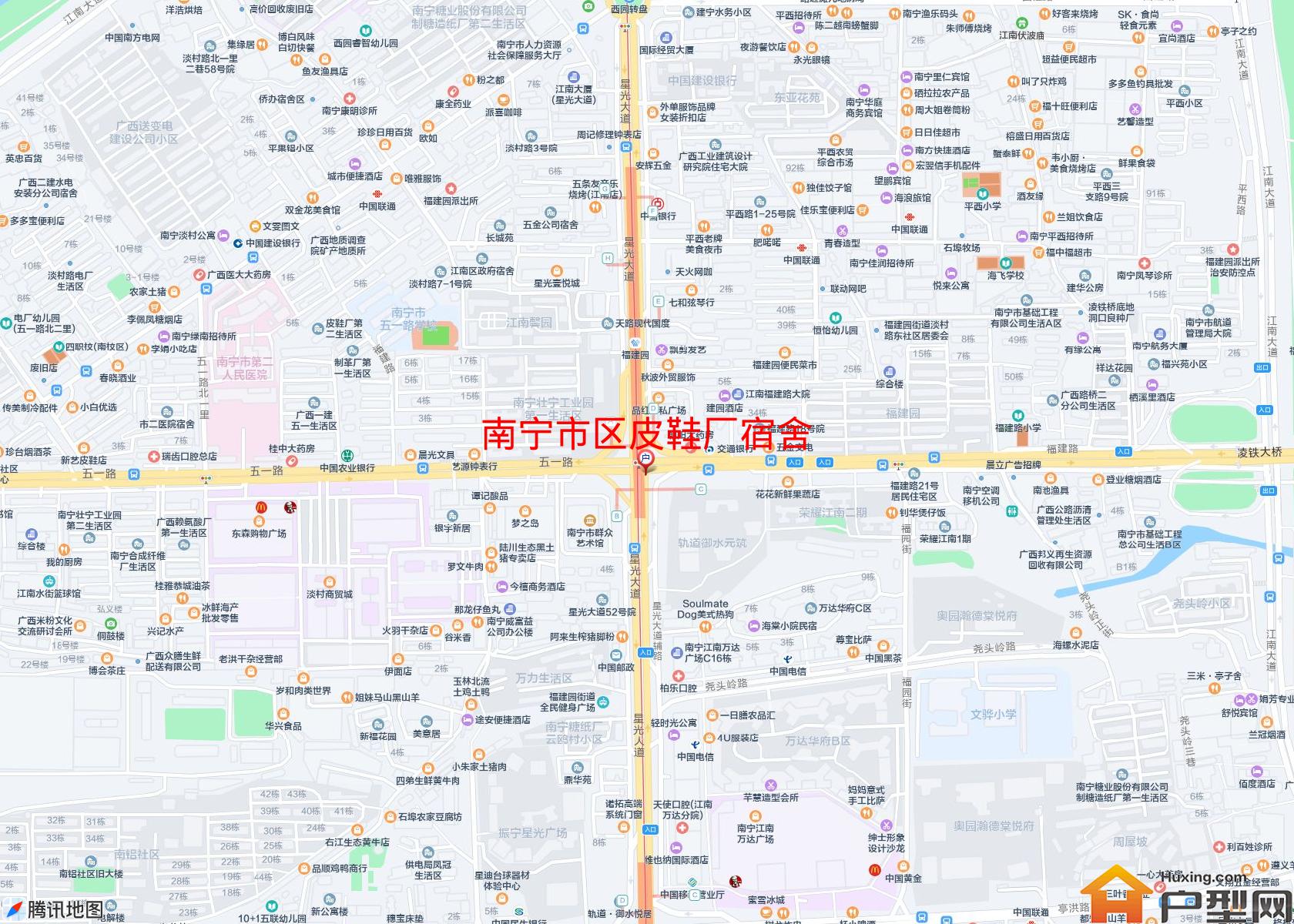 区皮鞋厂宿舍小区 - 户型网