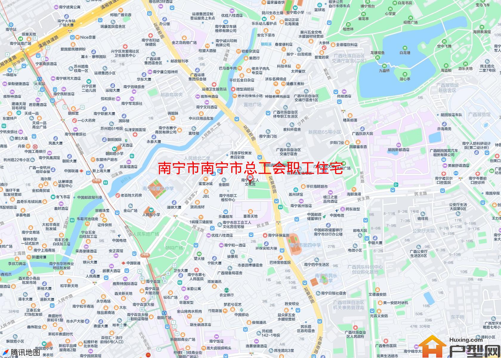 南宁市总工会职工住宅区小区 - 户型网